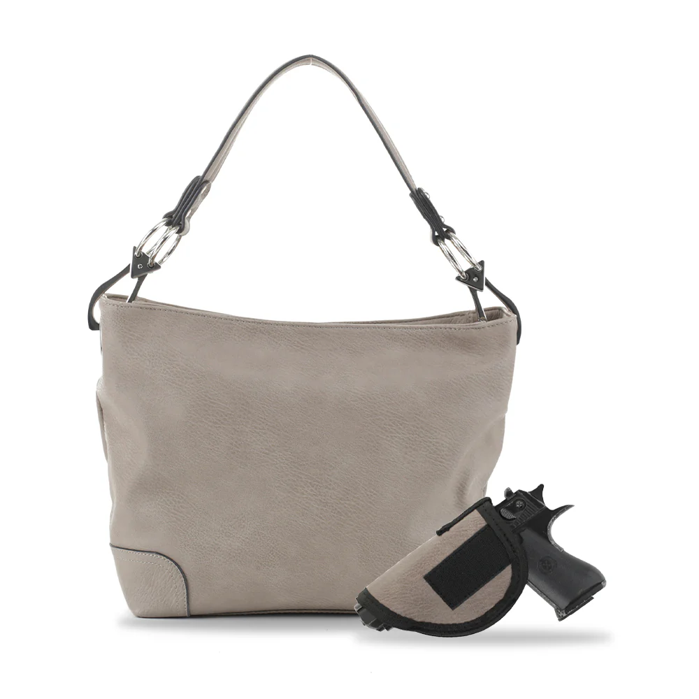 Lydia Lock and Key Hobo Shoulder Bag - Image 14