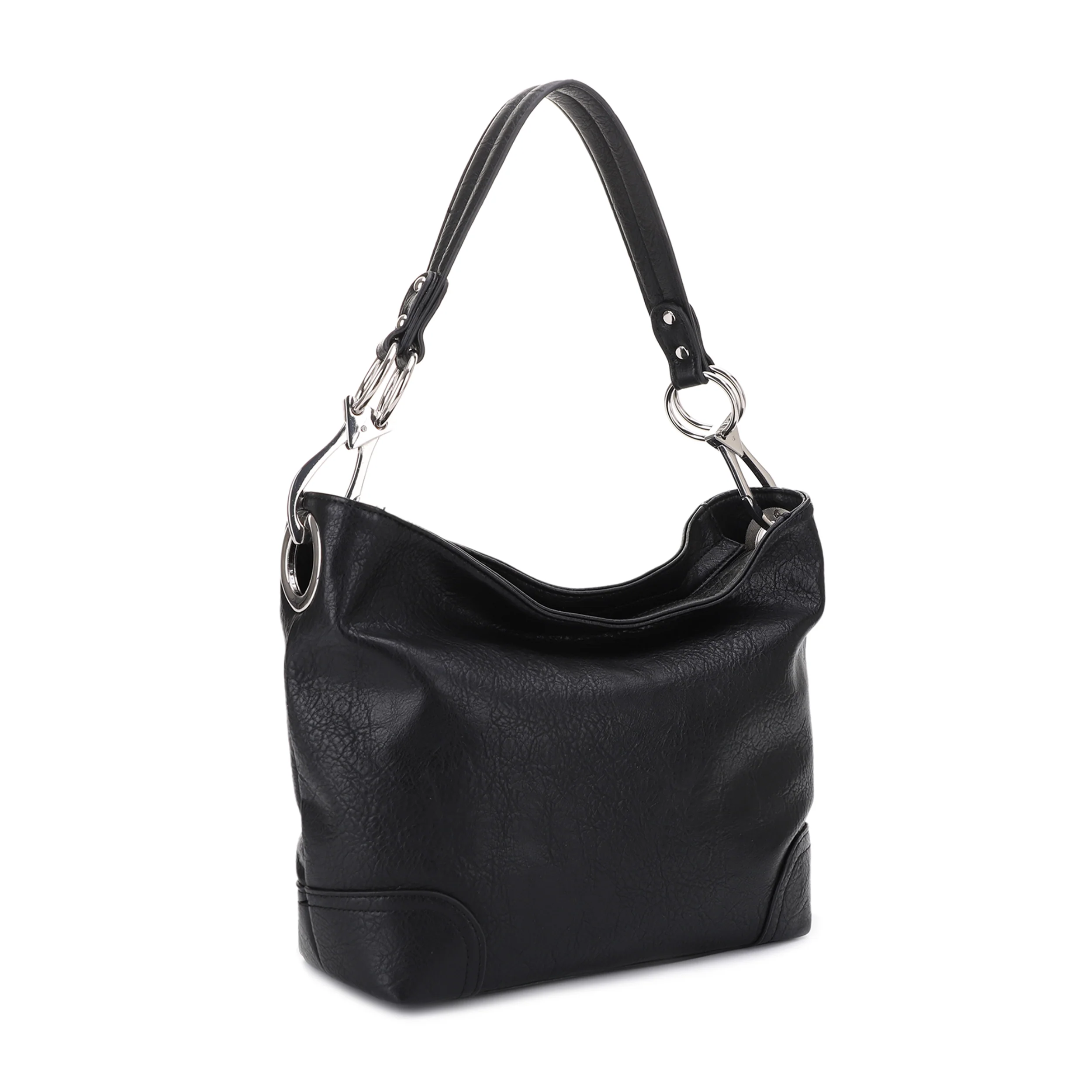 Lydia Lock and Key Hobo Shoulder Bag - Image 8