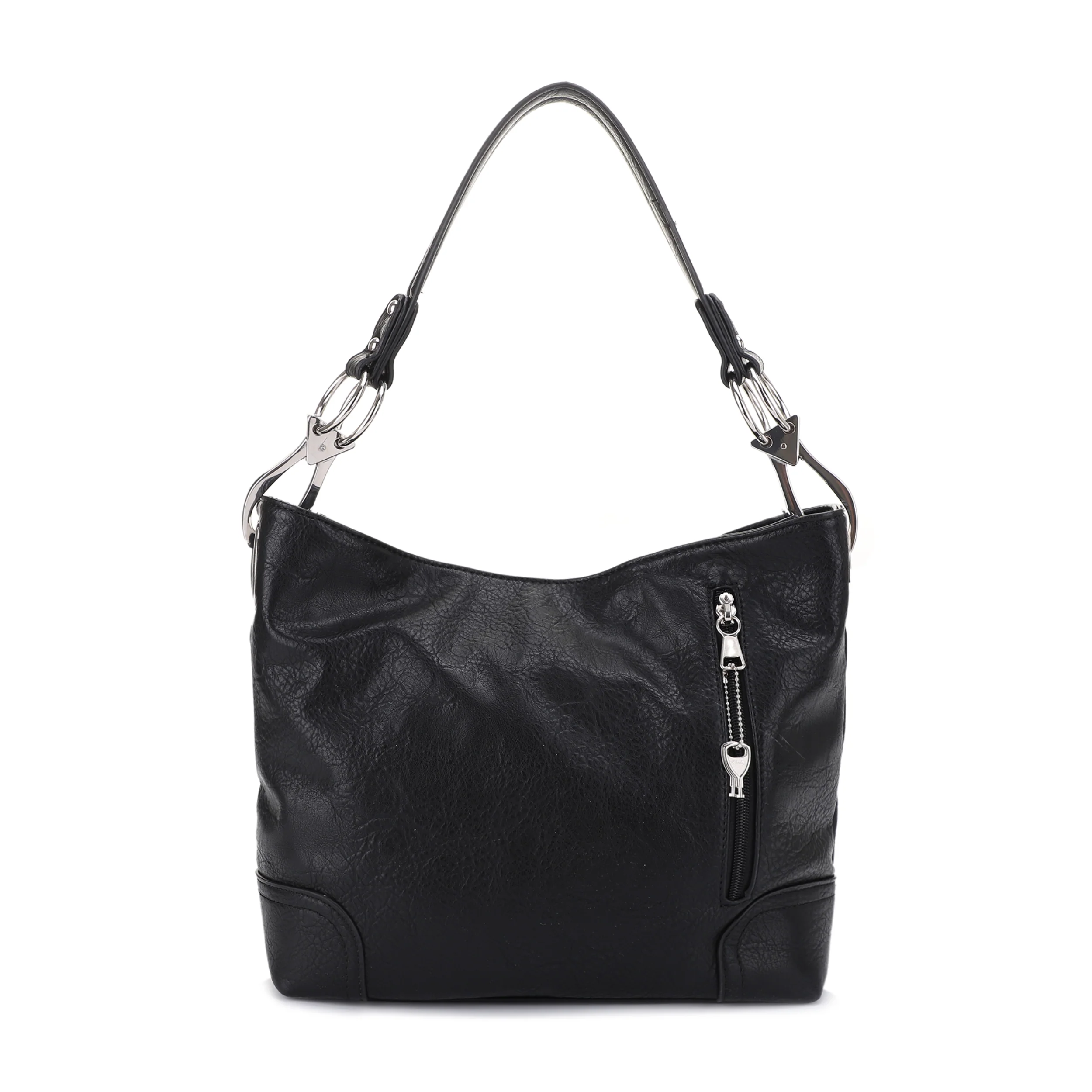 Lydia Lock and Key Hobo Shoulder Bag - Image 9