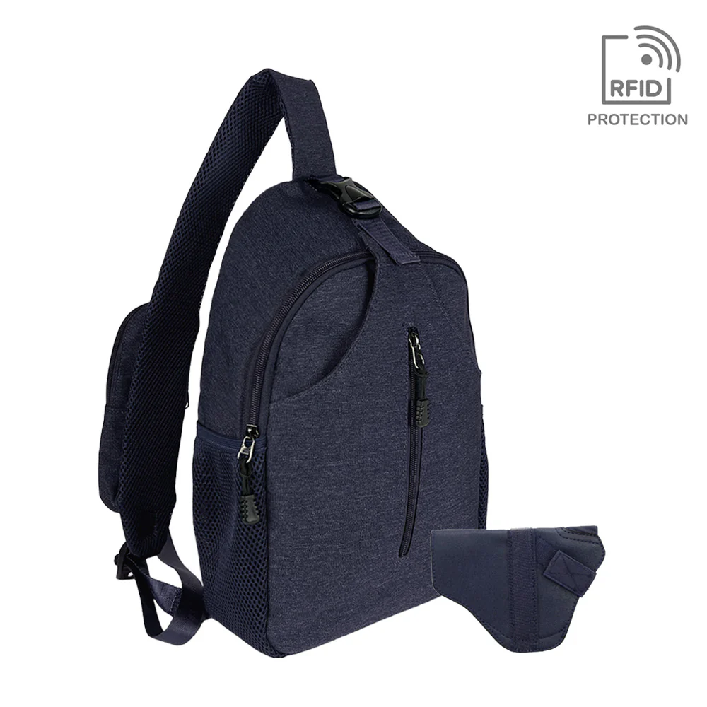 Kyle Minimalist Sling Shoulder Concealed Backpack - Image 15