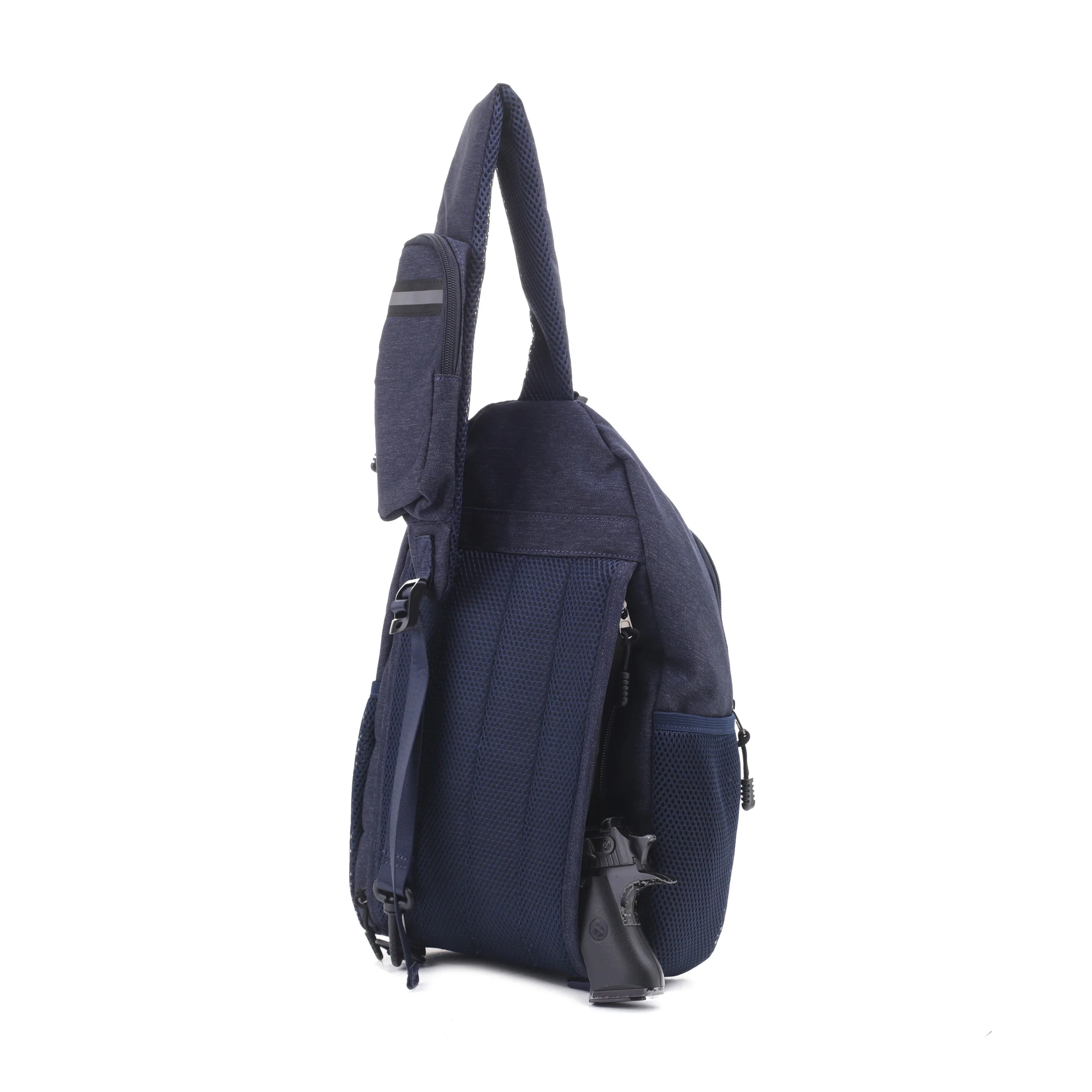 Kyle Minimalist Sling Shoulder Concealed Backpack - Image 17