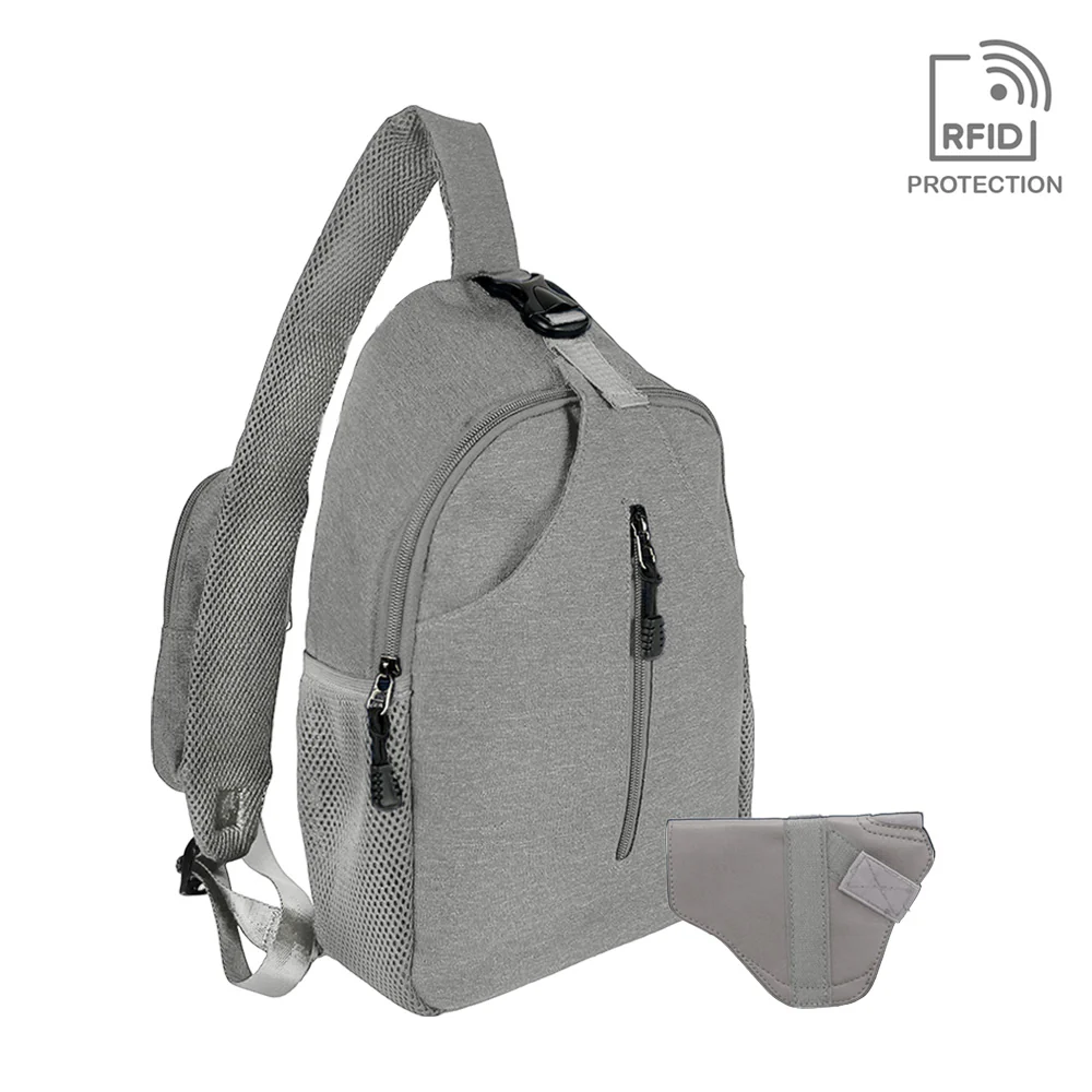 Kyle Minimalist Sling Shoulder Concealed Backpack - Image 21