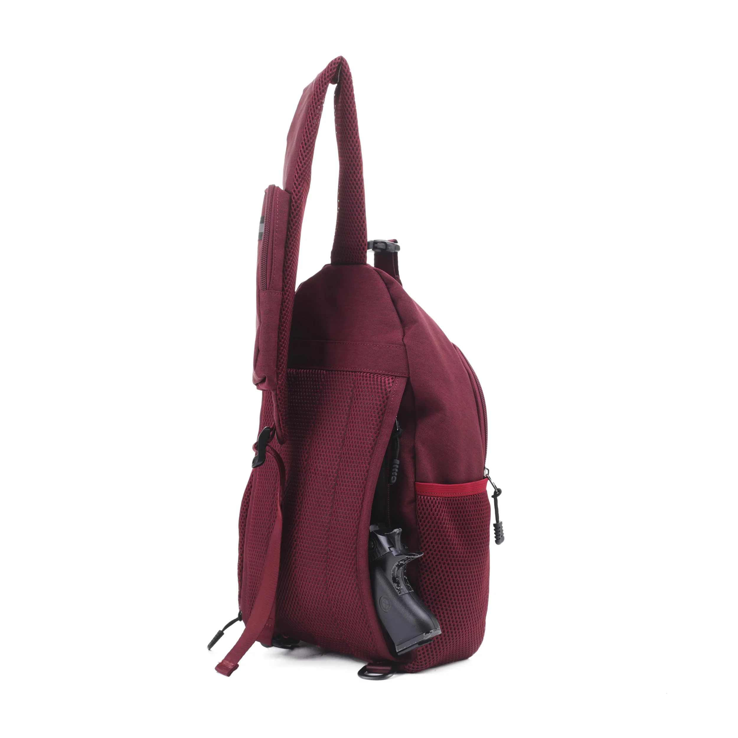 Kyle Minimalist Sling Shoulder Concealed Backpack - Image 5