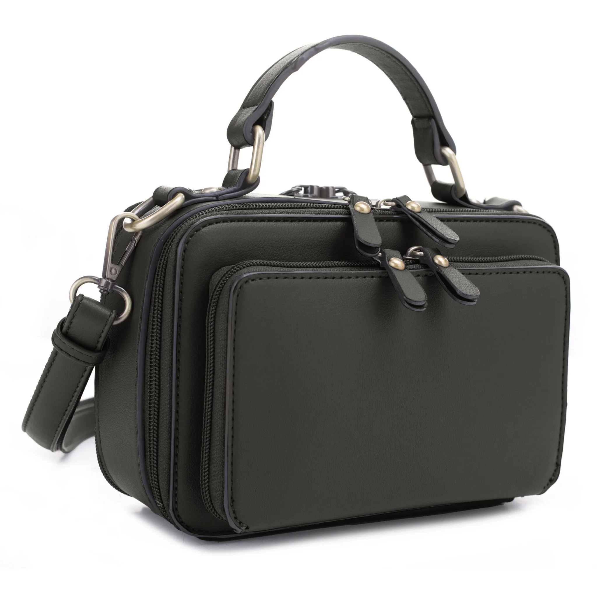 Pandora Compact Concealed Carry Crossbody Satchel Purse - Image 18