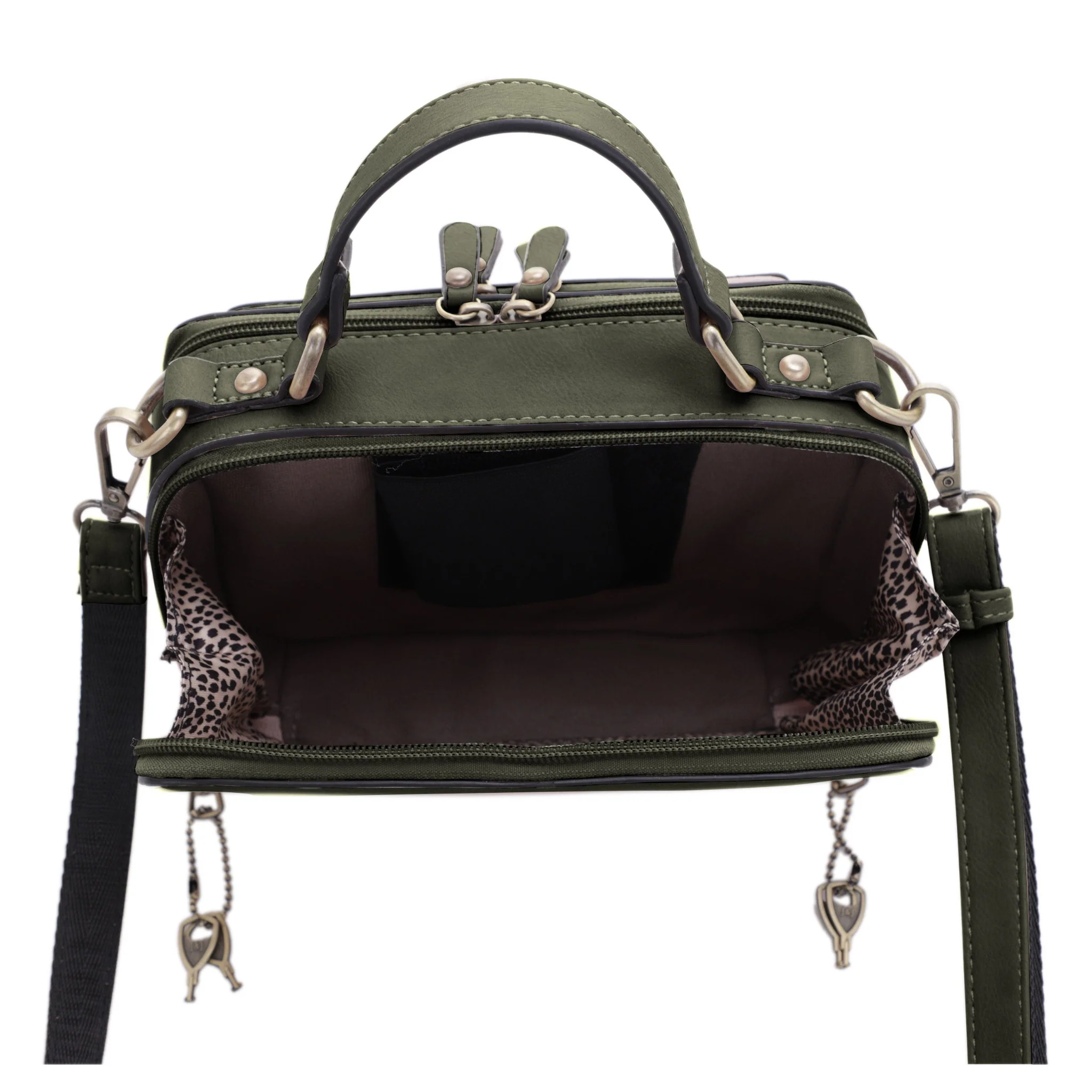 Pandora Compact Concealed Carry Crossbody Satchel Purse - Image 21