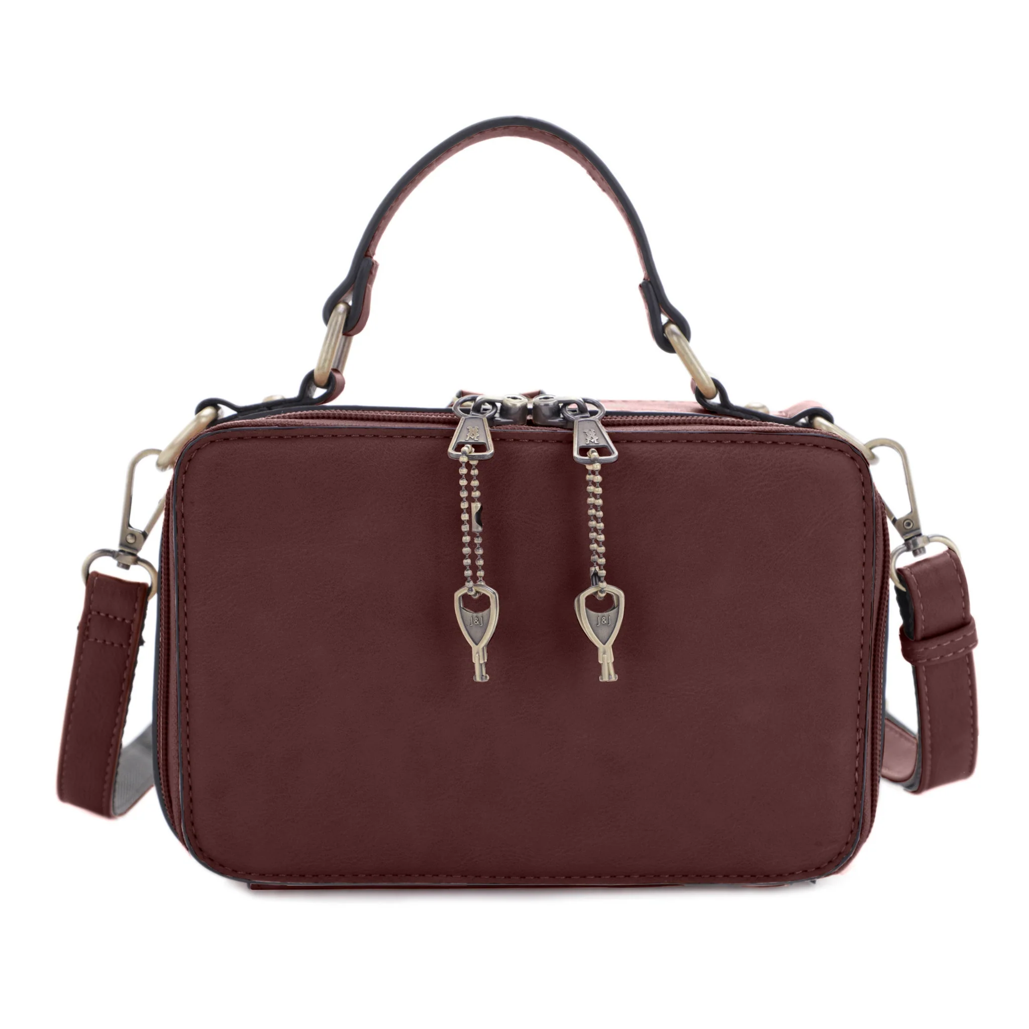 Pandora Compact Concealed Carry Crossbody Satchel Purse - Image 25