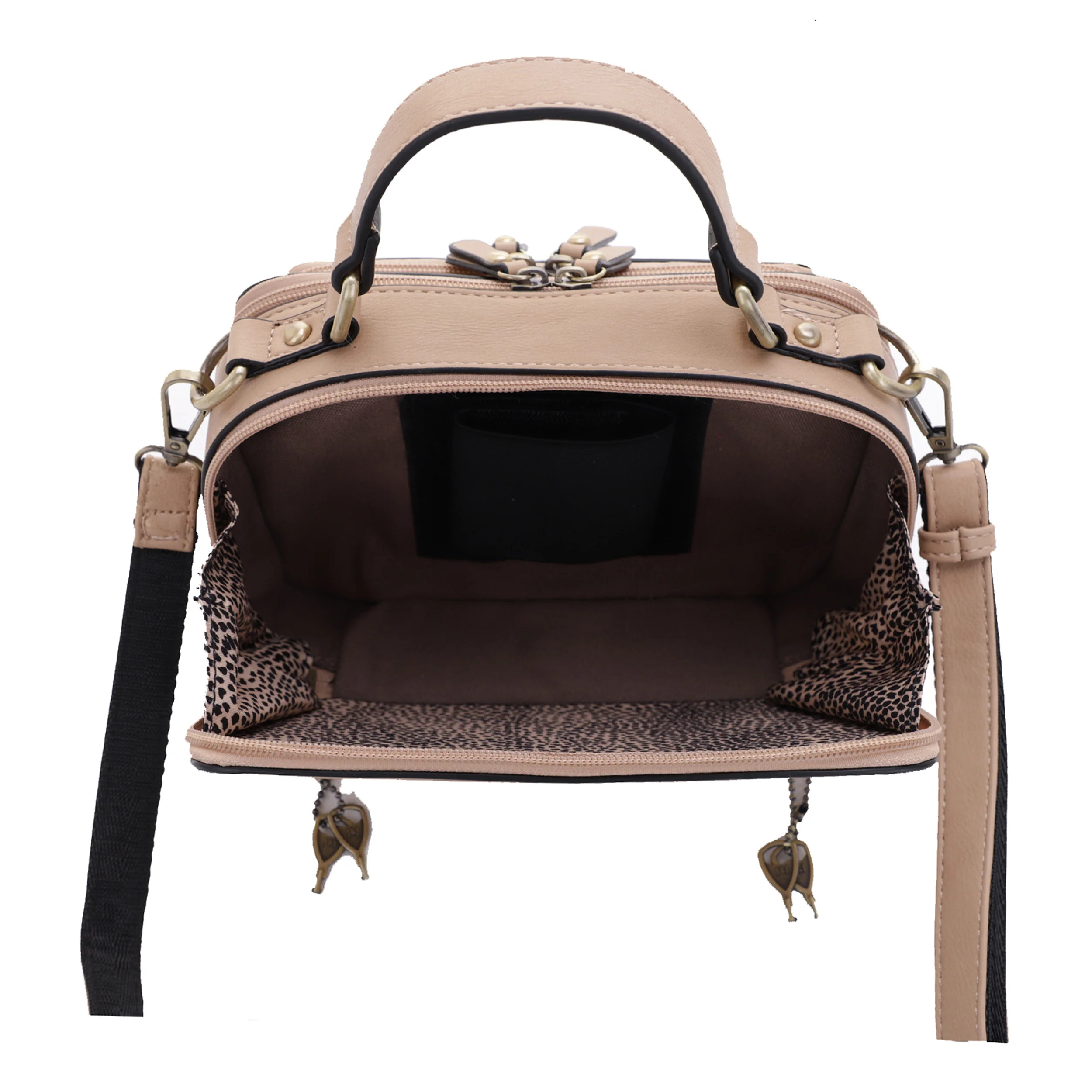 Pandora Compact Concealed Carry Crossbody Satchel Purse - Image 31