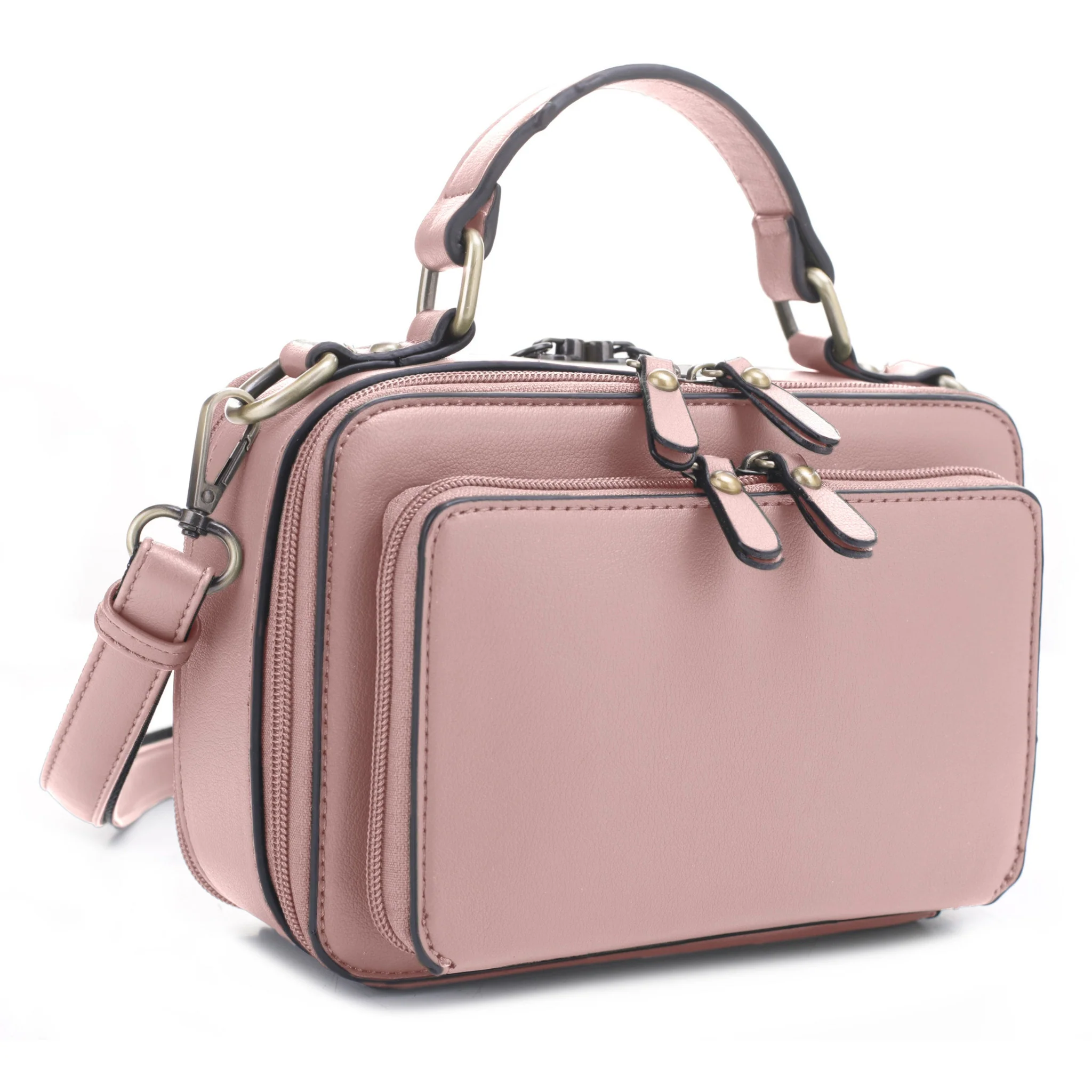 Pandora Compact Concealed Carry Crossbody Satchel Purse - Image 34