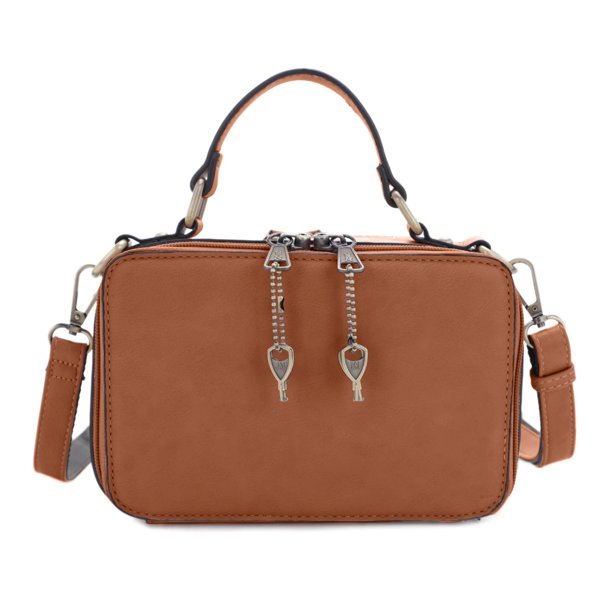 Pandora Compact Concealed Carry Crossbody Satchel Purse - Image 5