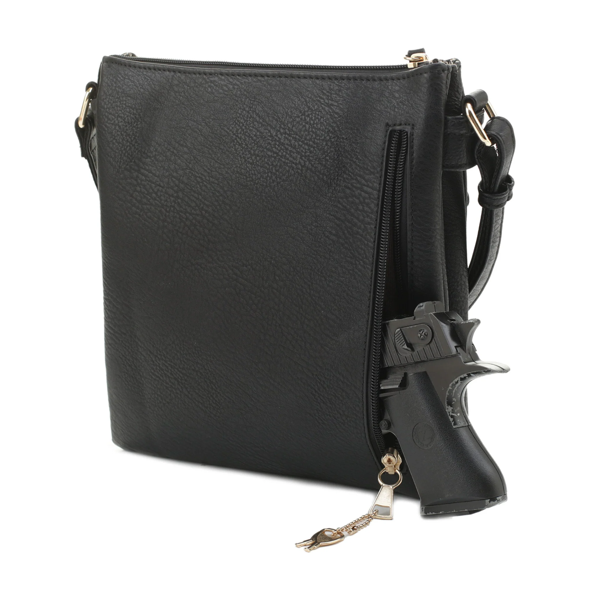 Piper Concealed Carry Lock and Key Crossbody - Image 11