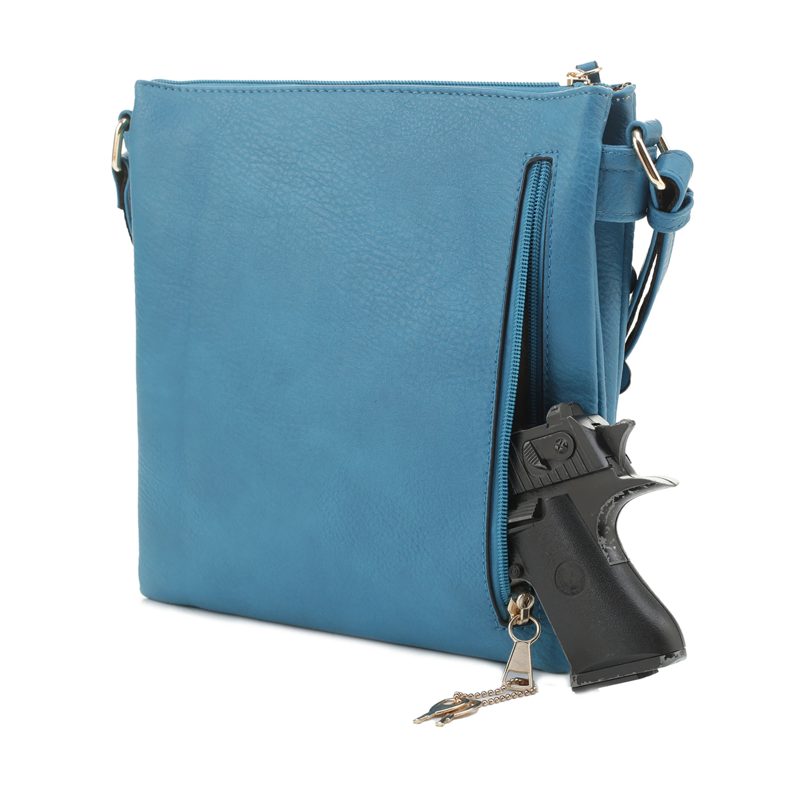 Piper Concealed Carry Lock and Key Crossbody - Image 42