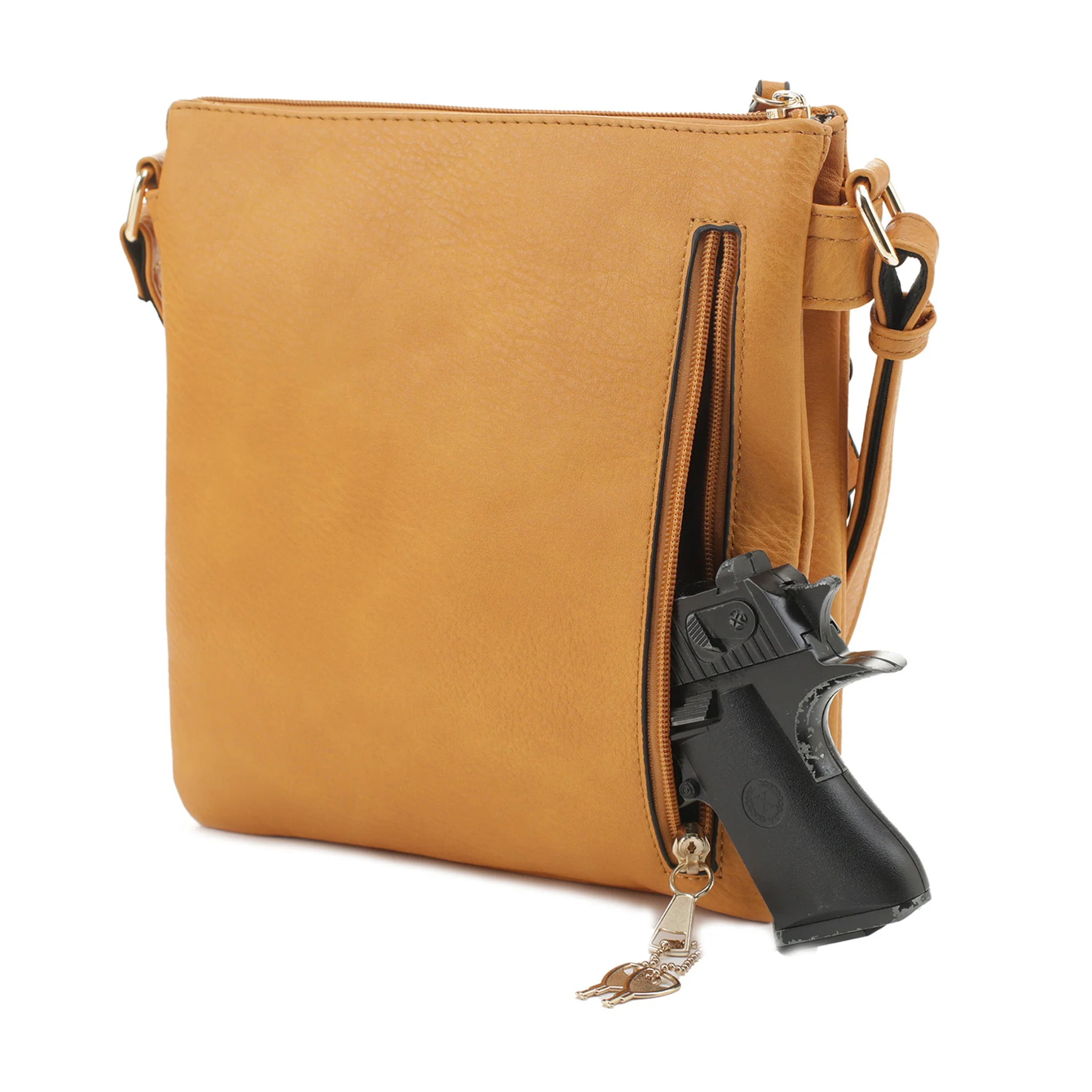Piper Concealed Carry Lock and Key Crossbody - Image 51