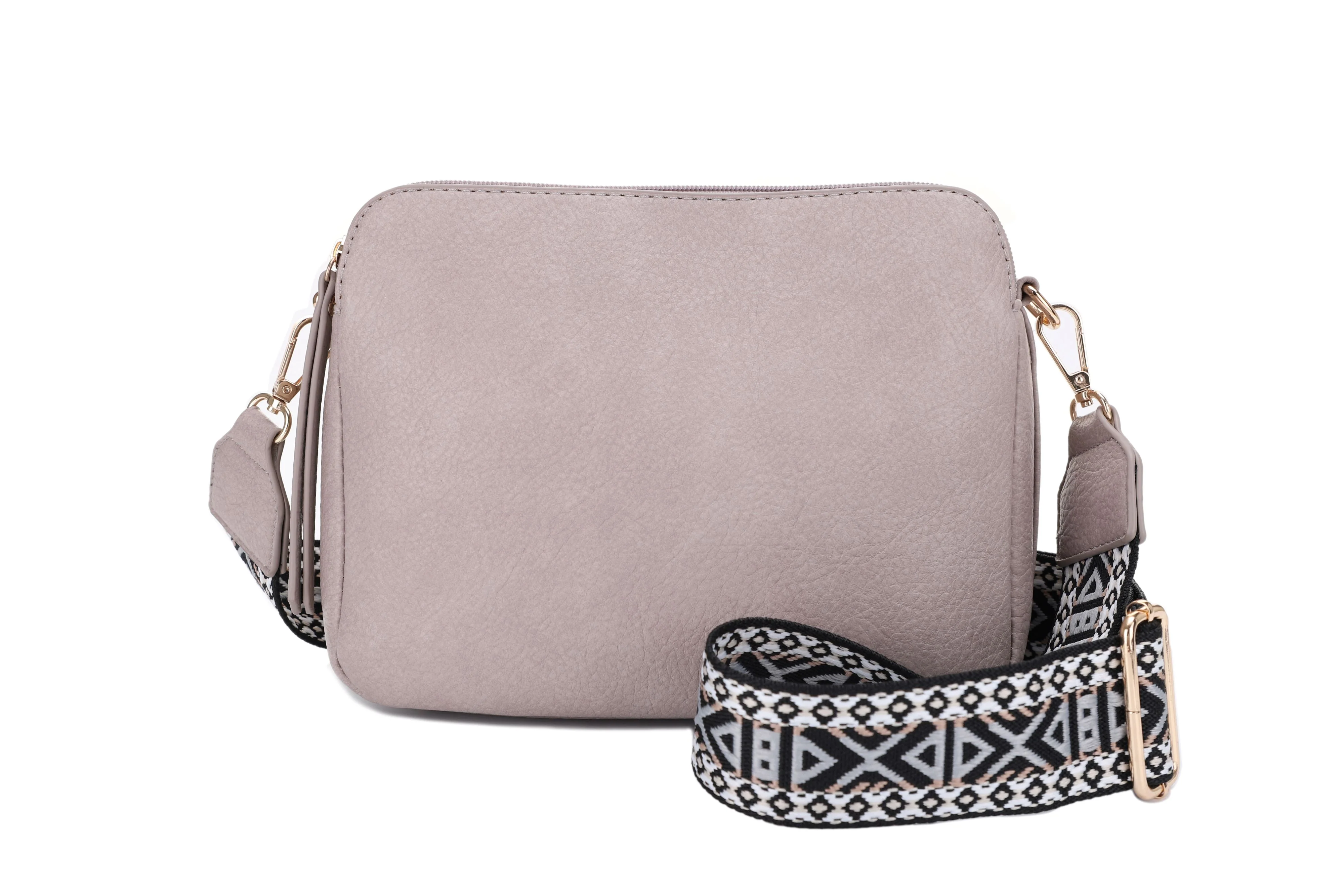 Rebecca Triple Compartment Lock and Key Concealed Carry Crossbody - Image 22