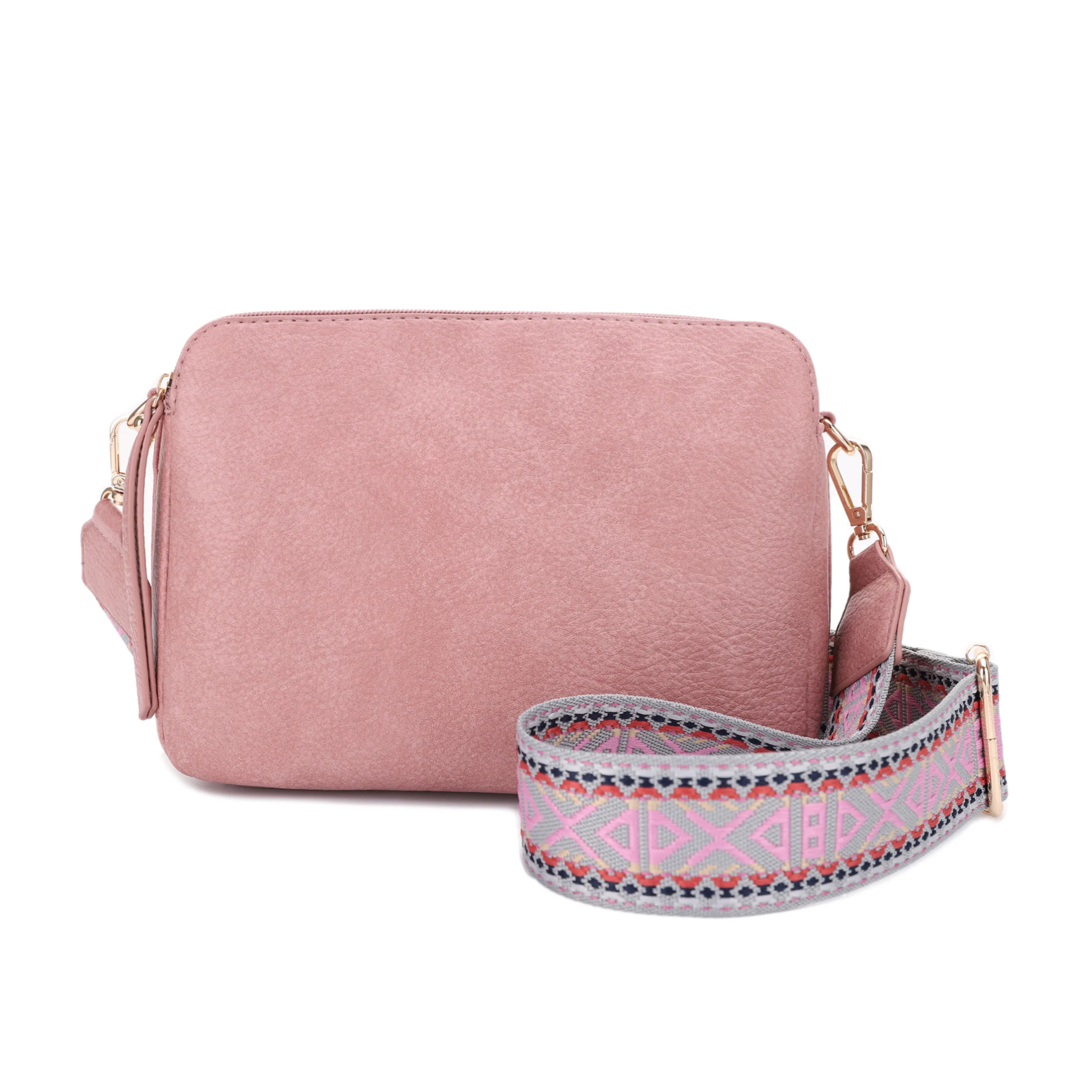 Rebecca Triple Compartment Lock and Key Concealed Carry Crossbody - Image 28