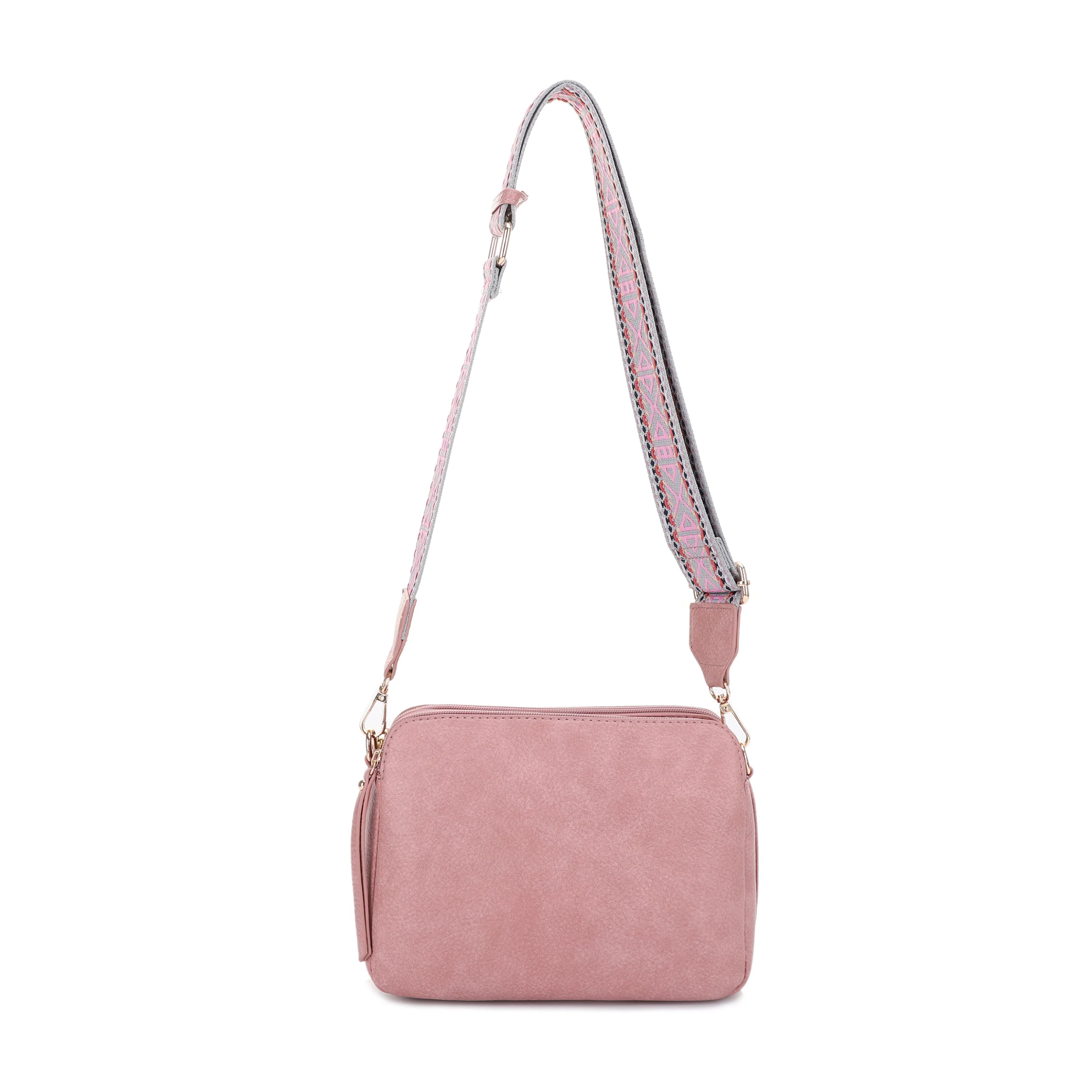 Rebecca Triple Compartment Lock and Key Concealed Carry Crossbody - Image 29