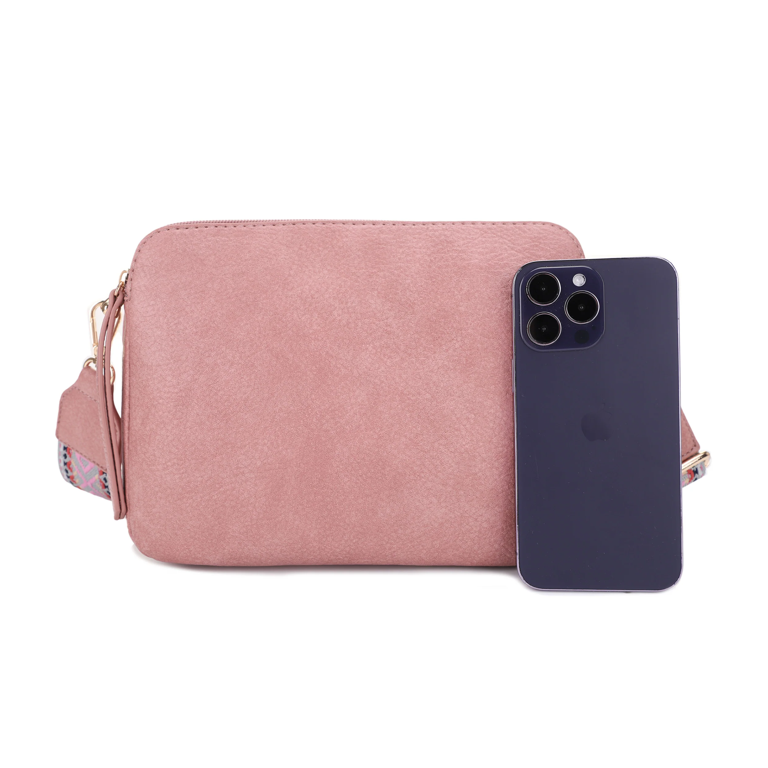 Rebecca Triple Compartment Lock and Key Concealed Carry Crossbody - Image 30