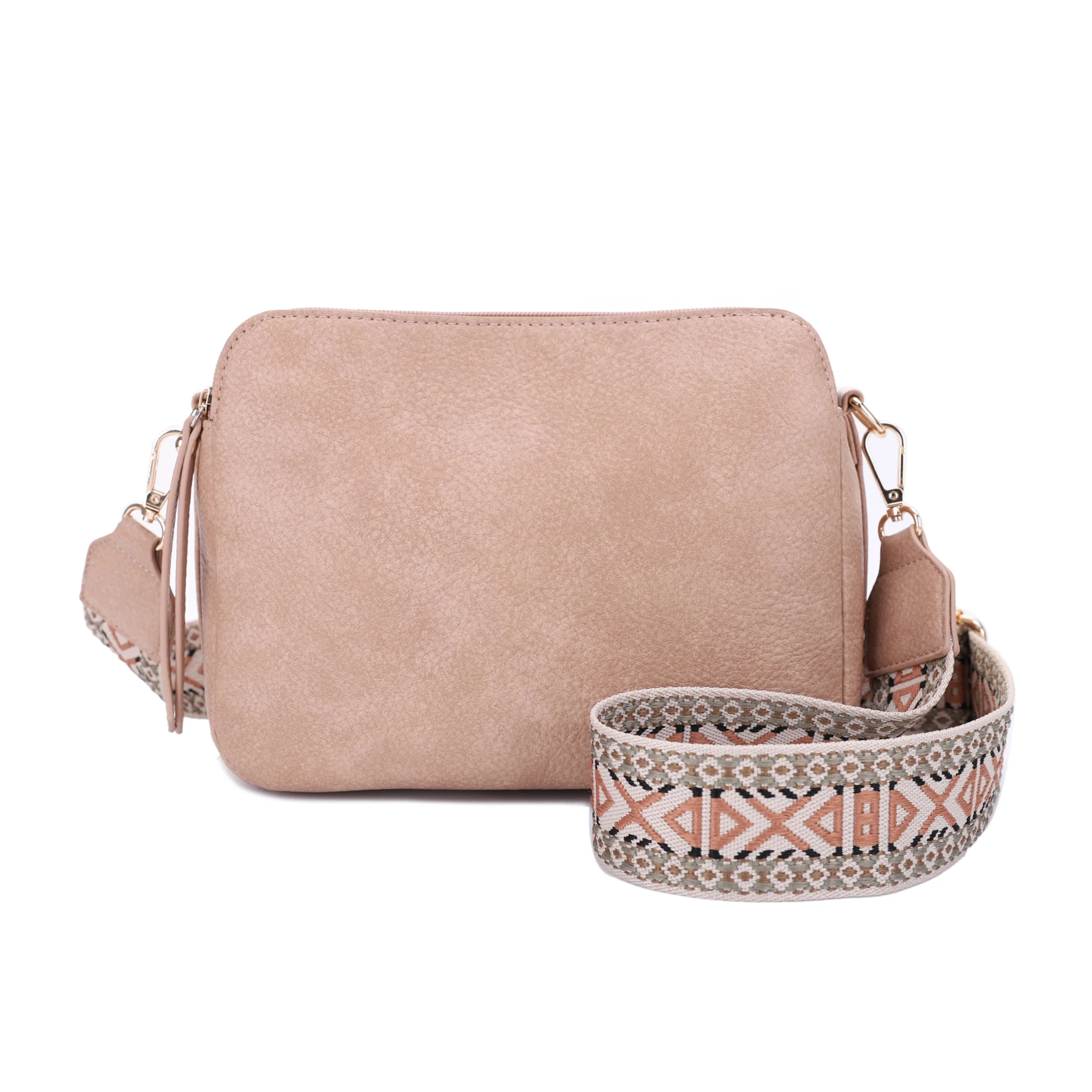 Rebecca Triple Compartment Lock and Key Concealed Carry Crossbody - Image 34