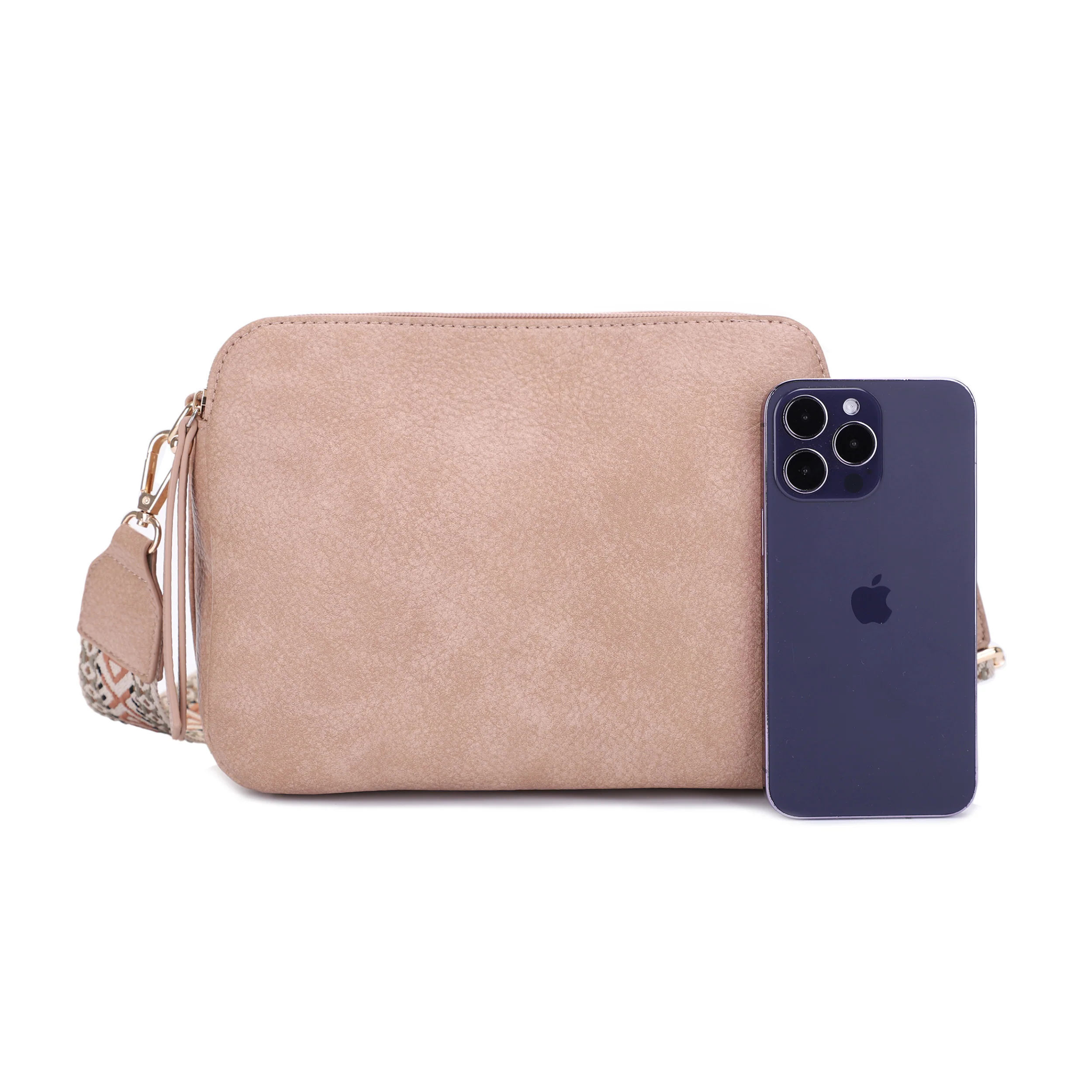 Rebecca Triple Compartment Lock and Key Concealed Carry Crossbody - Image 36