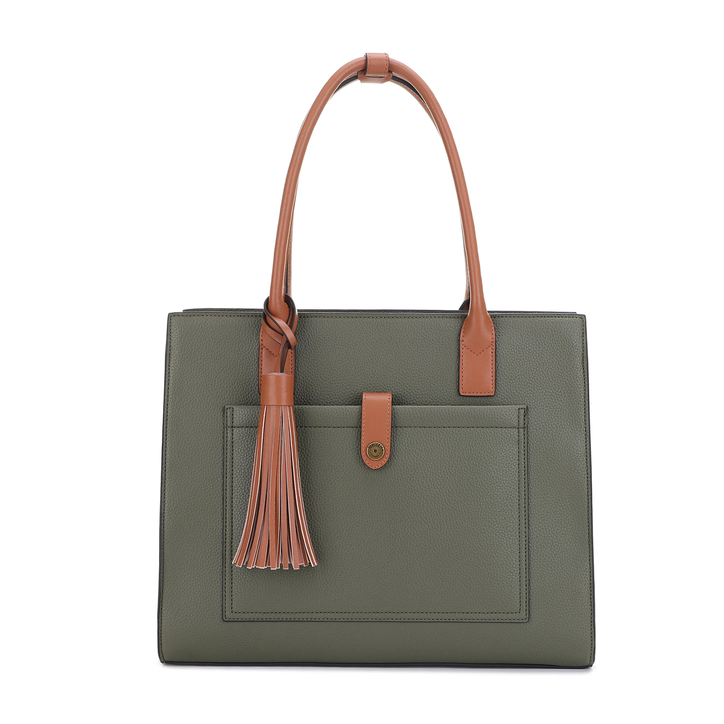 Remington Newport Concealed Carry Leather Tote - Image 4