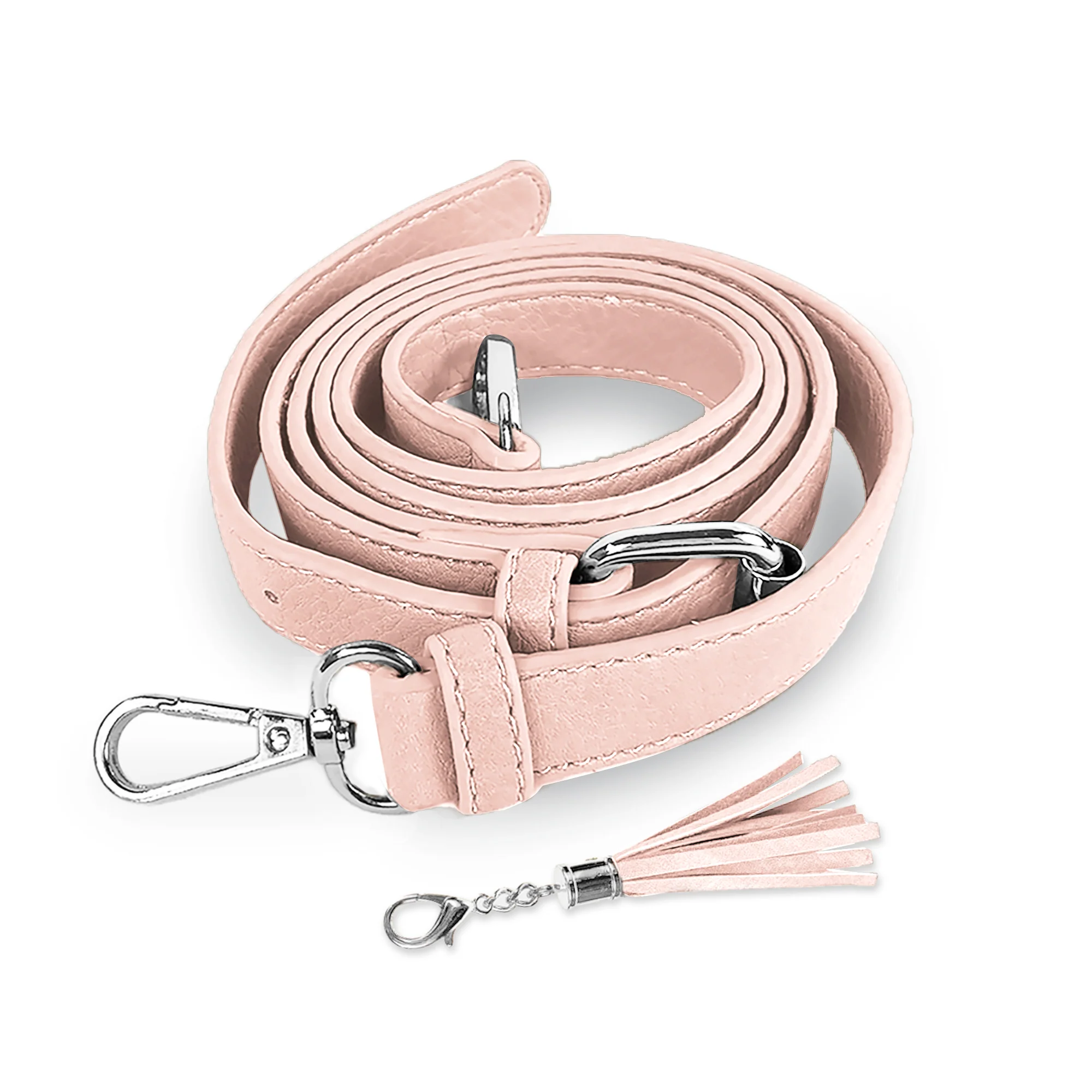 Replacement Shoulder Strap w/ Tassel - Silver Hardware - Image 14