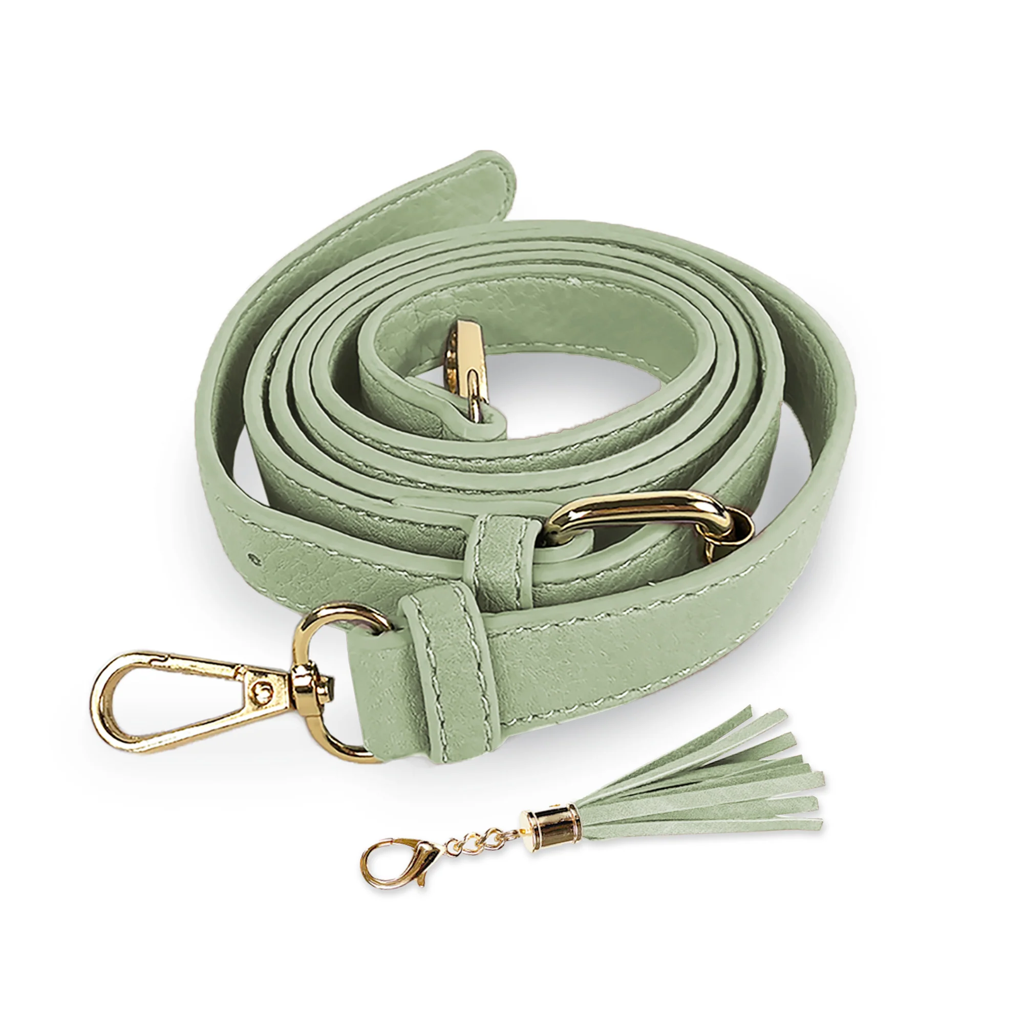 Replacement Shoulder Strap w/ Tassel - Gold Hardware - Image 13