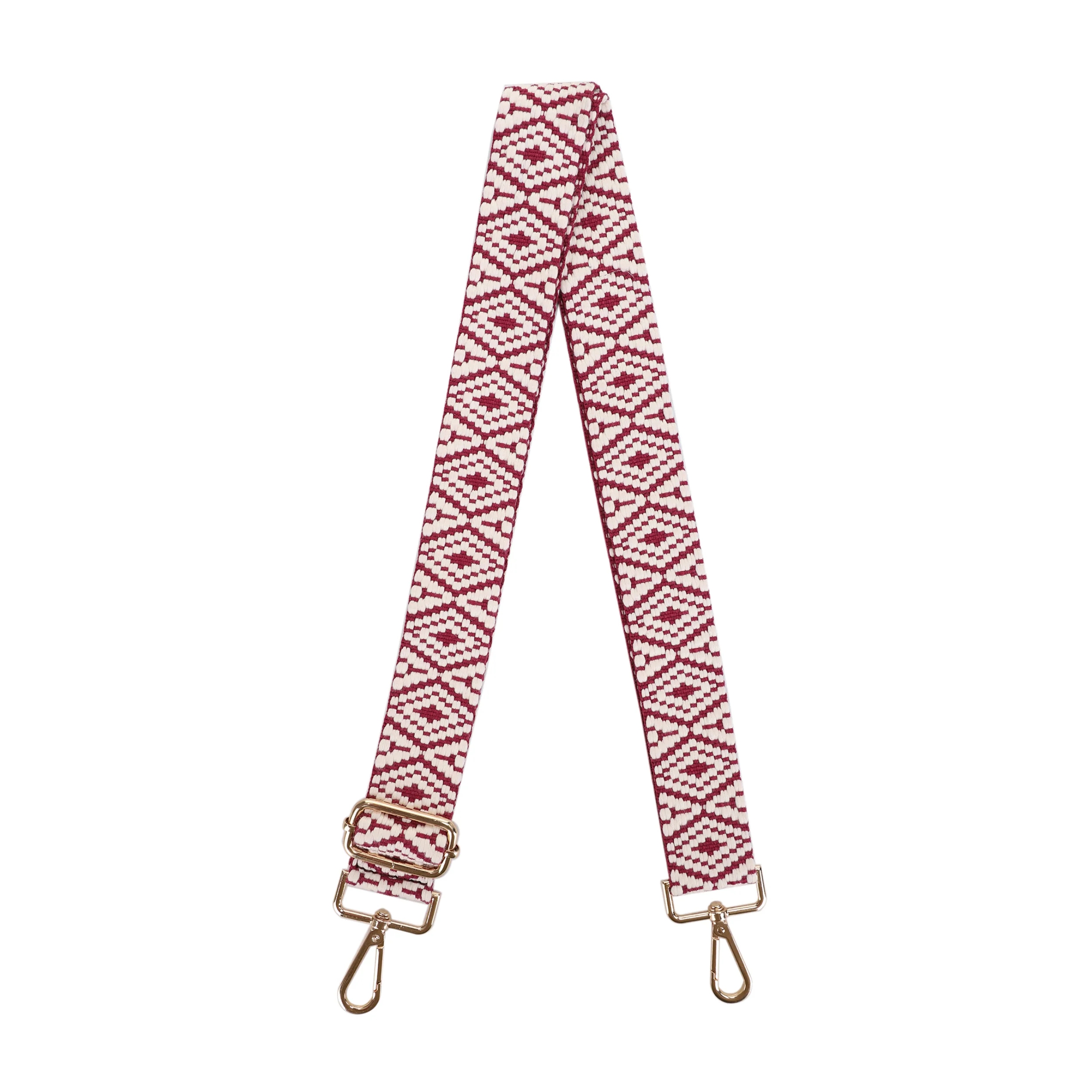 1.5 Inch Wide Replacement Webbing Strap with Gold Metal Hardware - Image 11