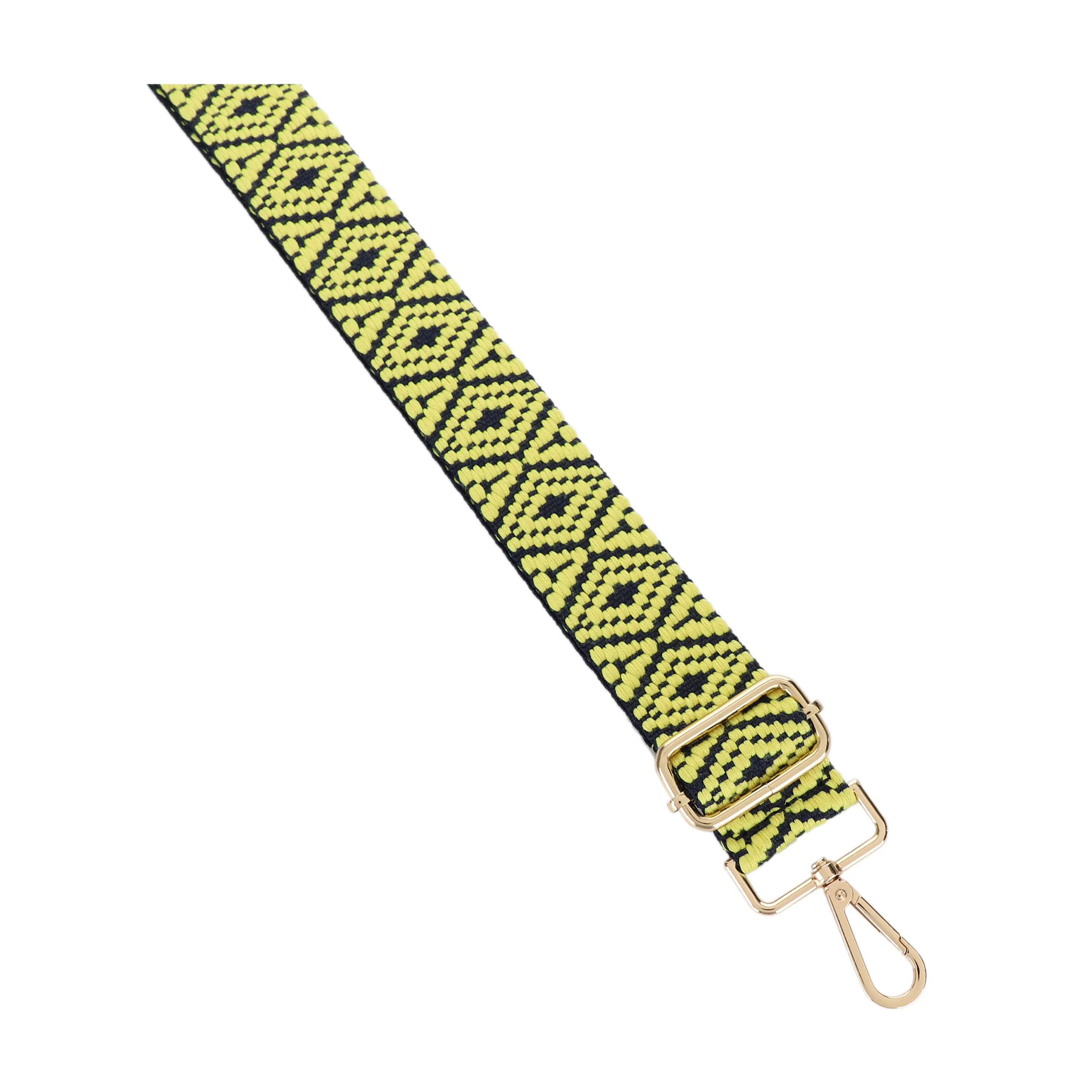 1.5 Inch Wide Replacement Webbing Strap with Gold Metal Hardware - Image 16