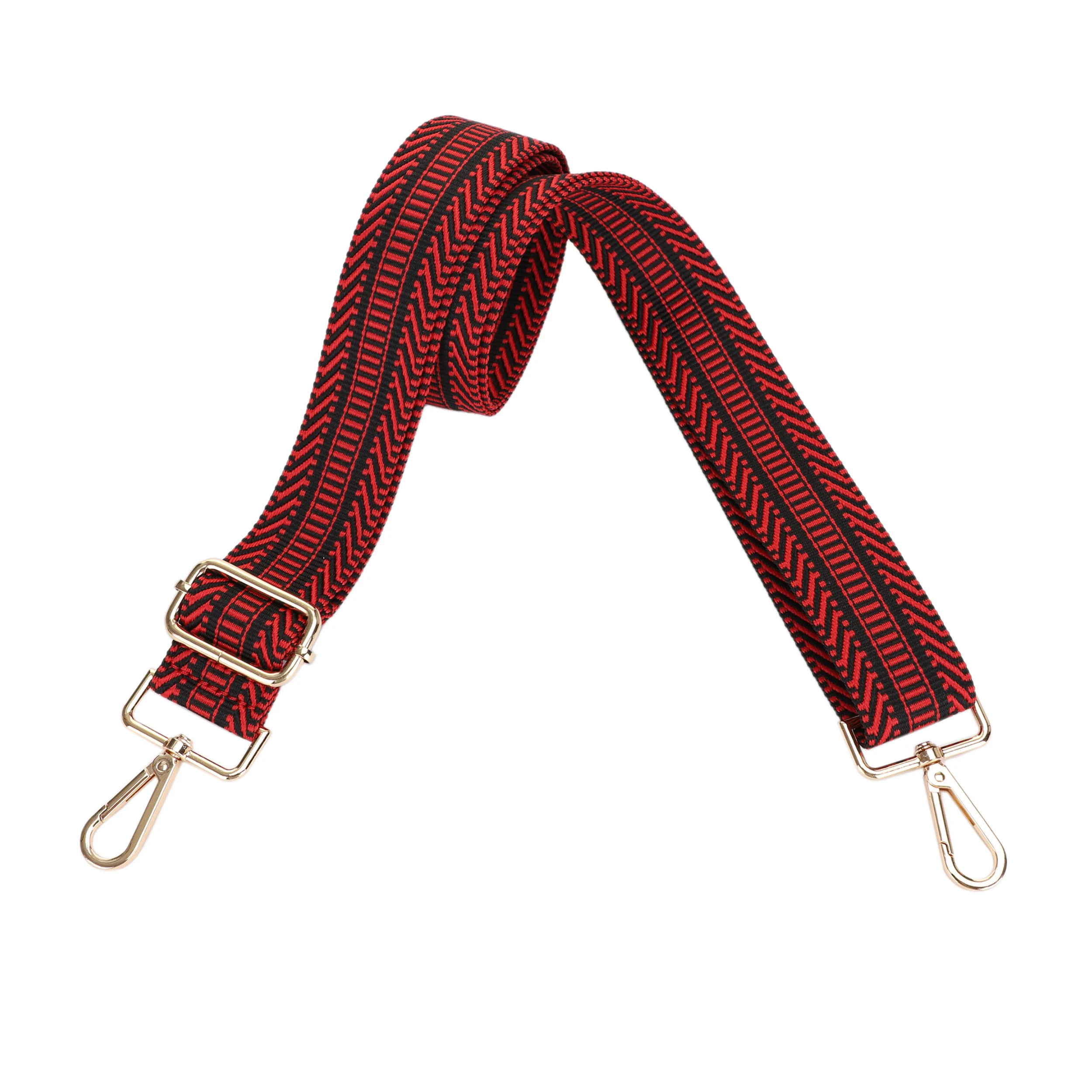 1.5 Inch Wide Replacement Webbing Strap with Gold Metal Hardware - Image 19