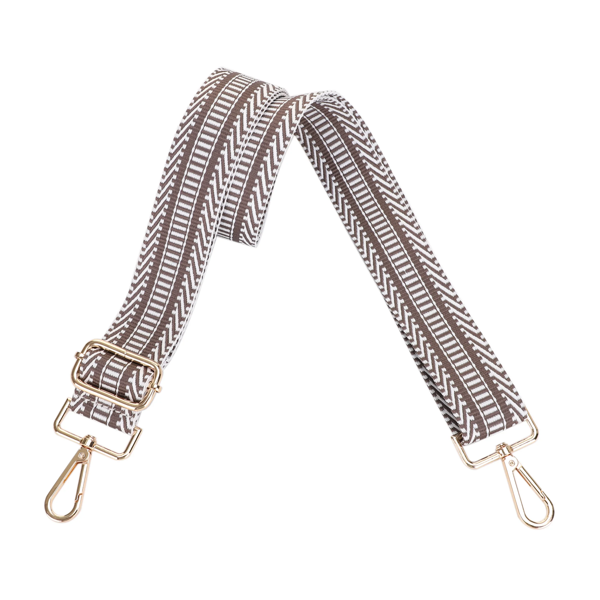 1.5 Inch Wide Replacement Webbing Strap with Gold Metal Hardware - Image 22