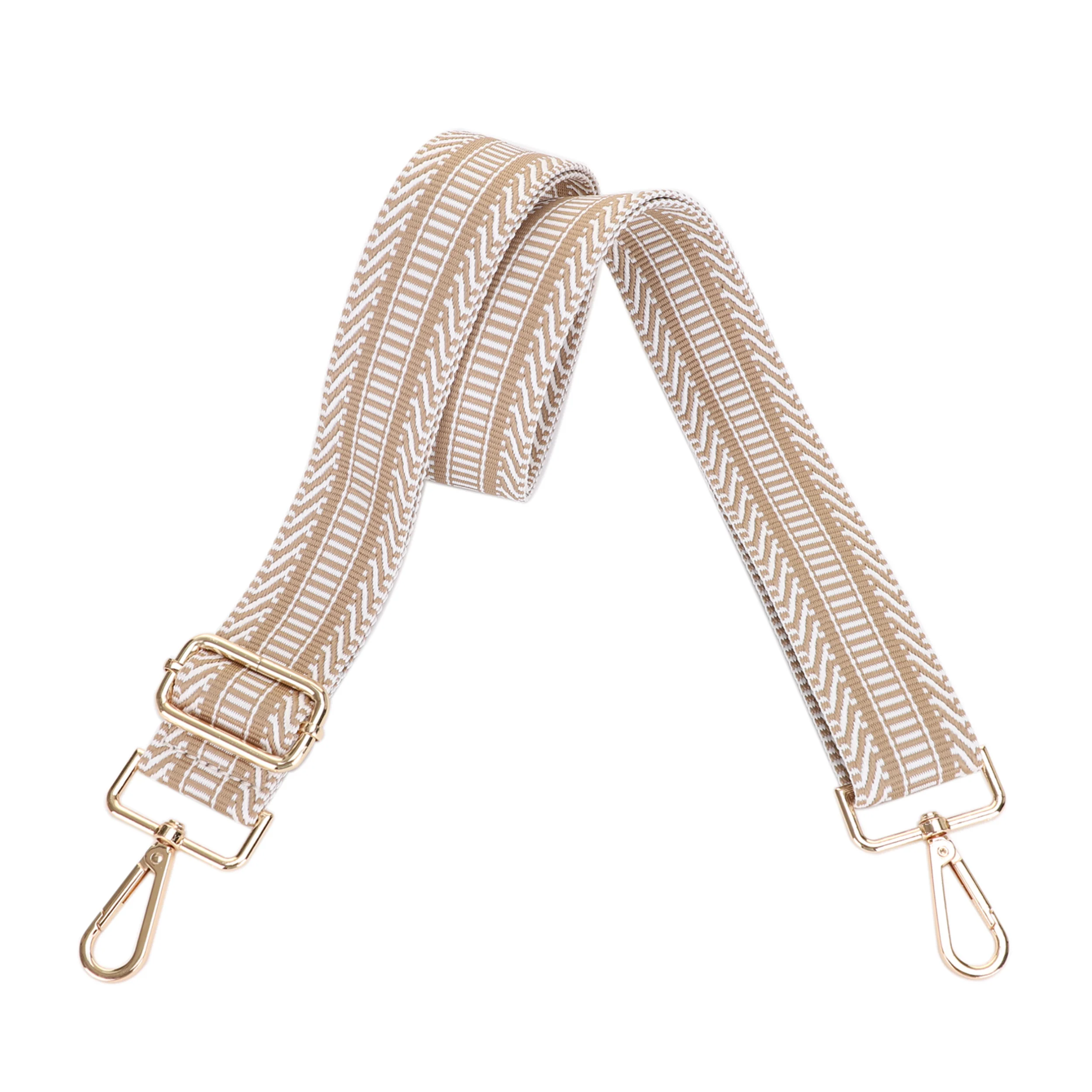 1.5 Inch Wide Replacement Webbing Strap with Gold Metal Hardware - Image 25