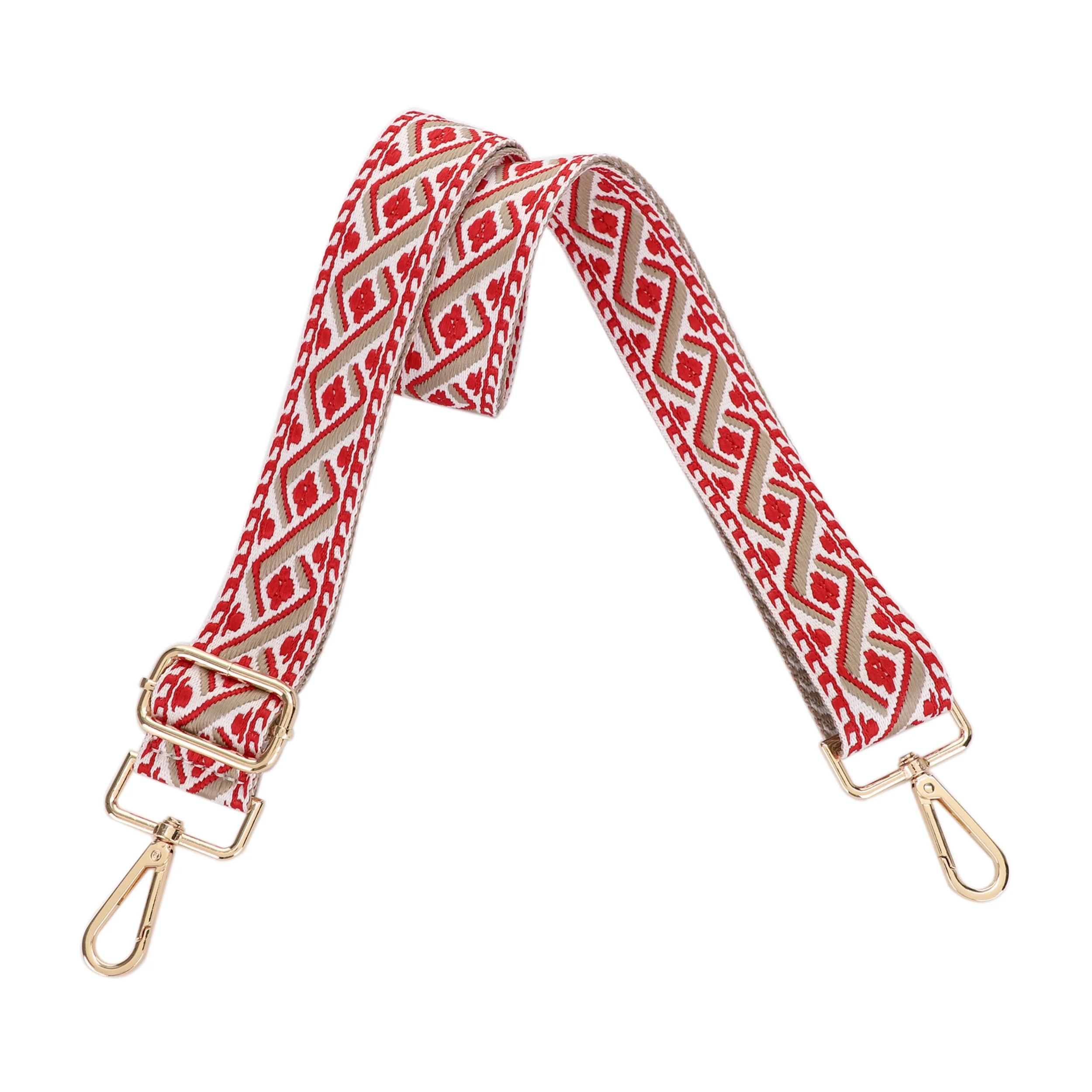 1.5 Inch Wide Replacement Webbing Strap with Gold Metal Hardware - Image 29