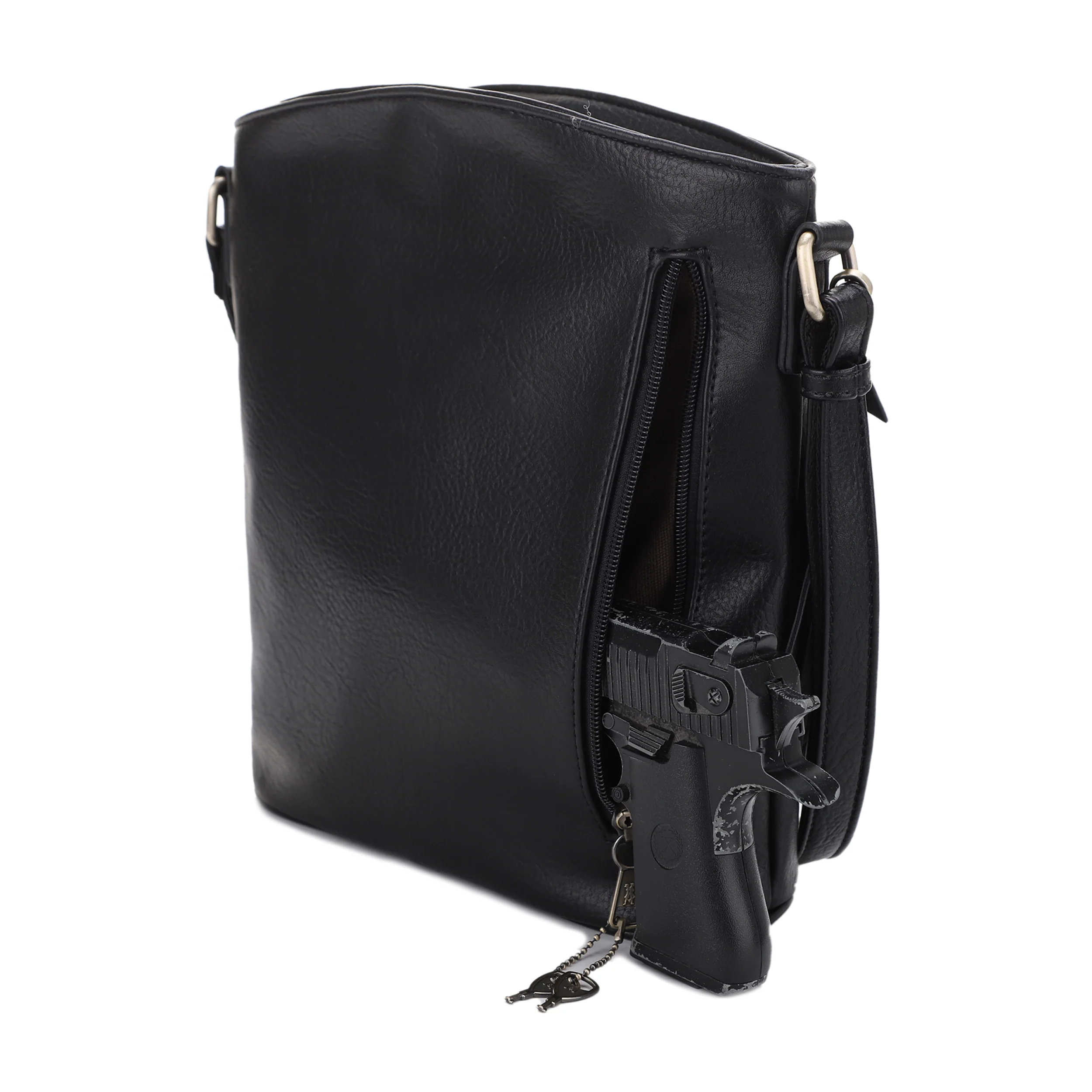 Robin Concealed Carry Lock and Key Crossbody - Image 12
