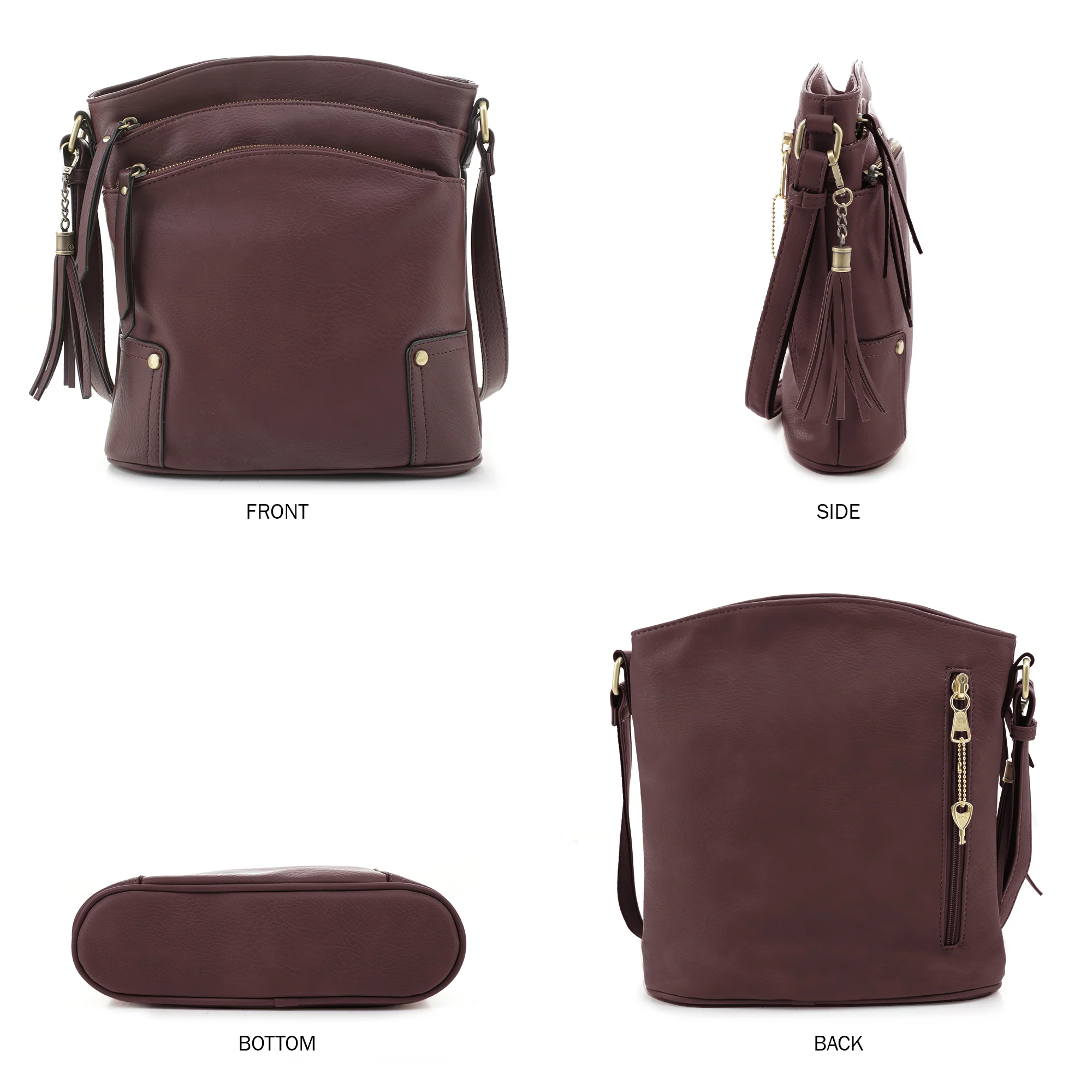 Robin Concealed Carry Lock and Key Crossbody - Image 25