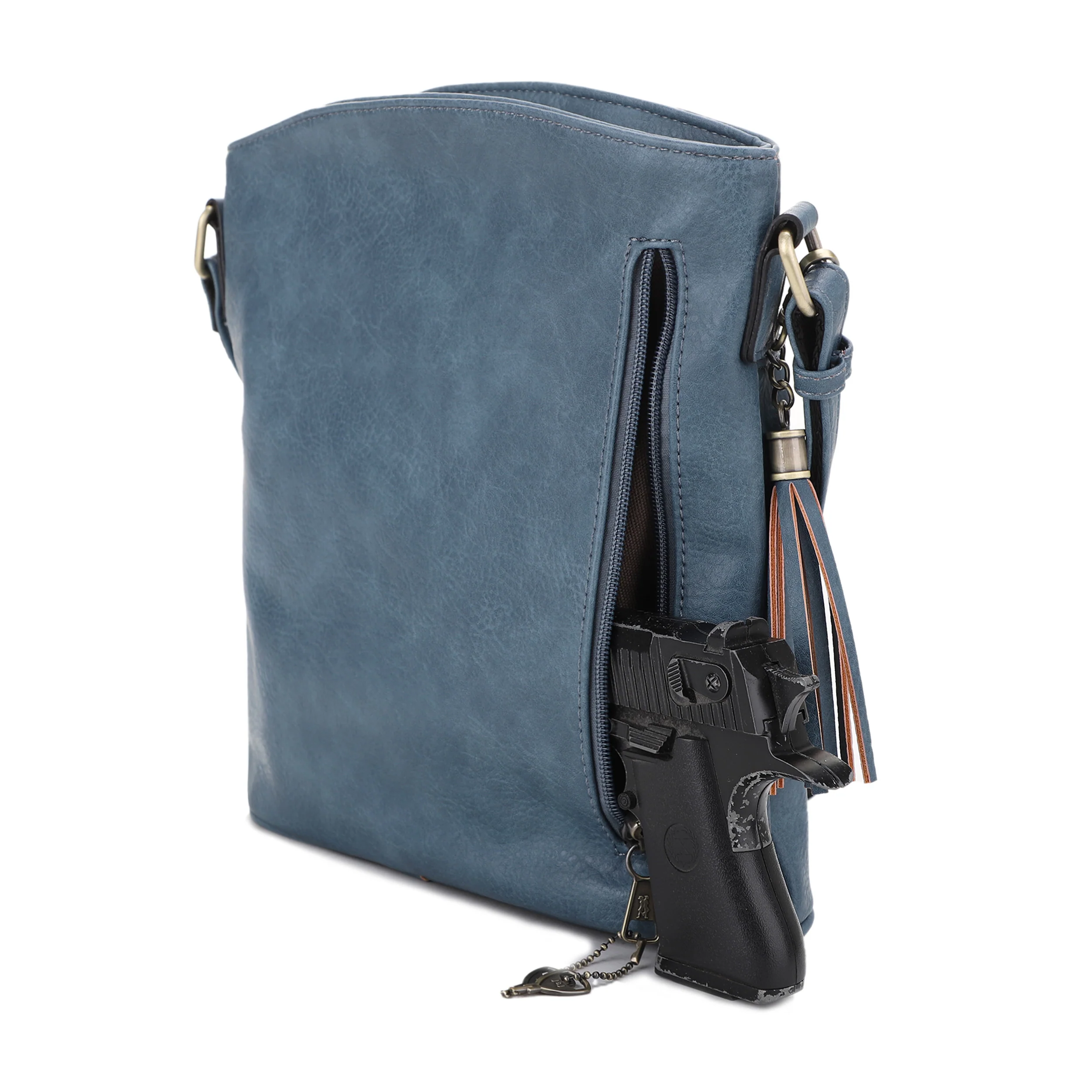 Robin Concealed Carry Lock and Key Crossbody - Image 5