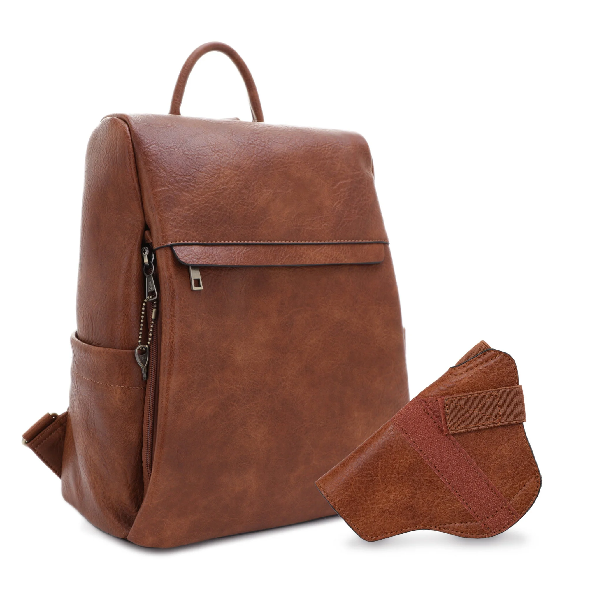 Sierra Concealed Carry Lock and Key Backpack Purse - Image 14