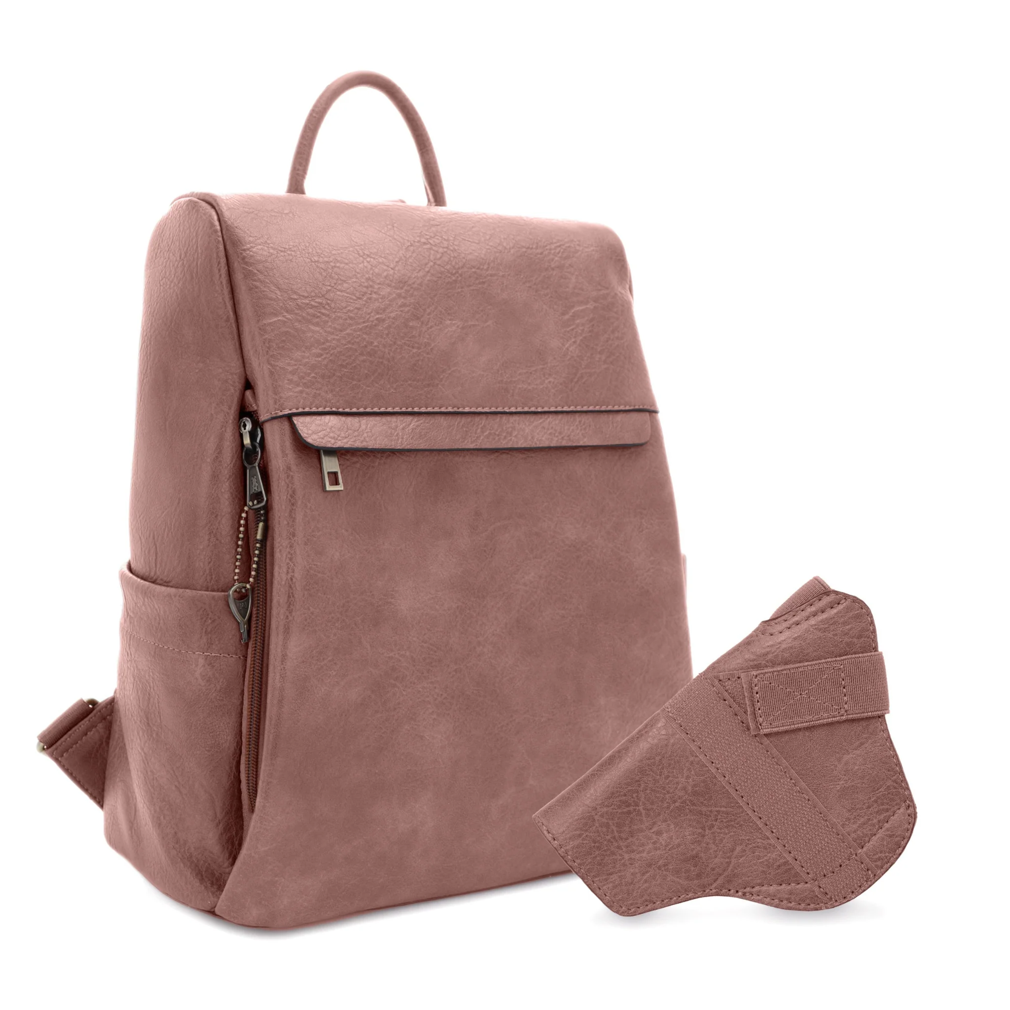 Sierra Concealed Carry Lock and Key Backpack Purse - Image 22