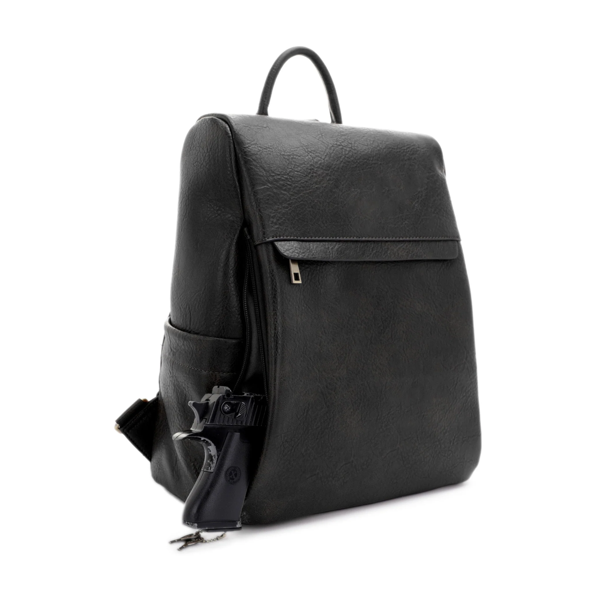 Sierra Concealed Carry Lock and Key Backpack Purse - Image 9