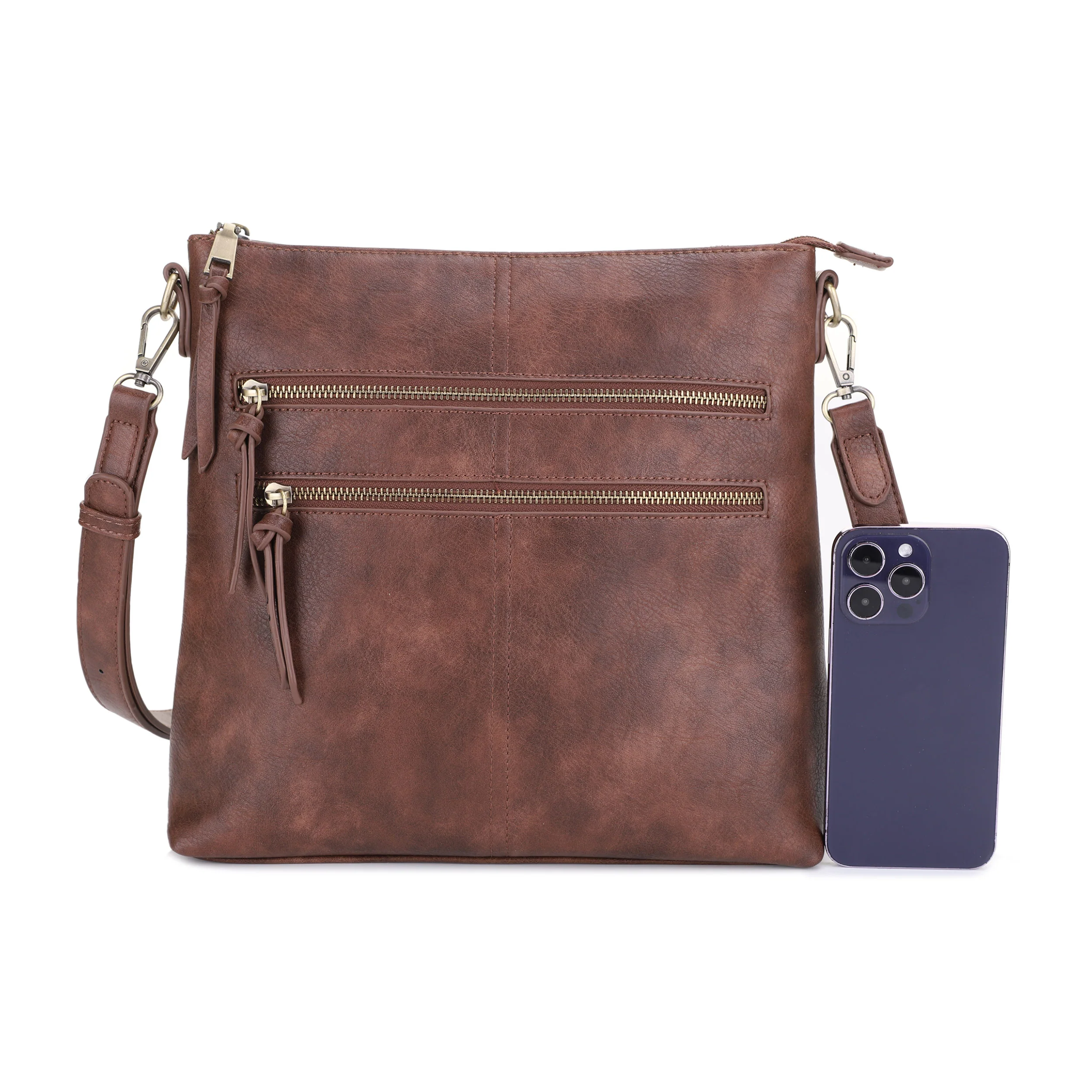 Southport Concealed Carry Lock and Key Crossbody - Image 38