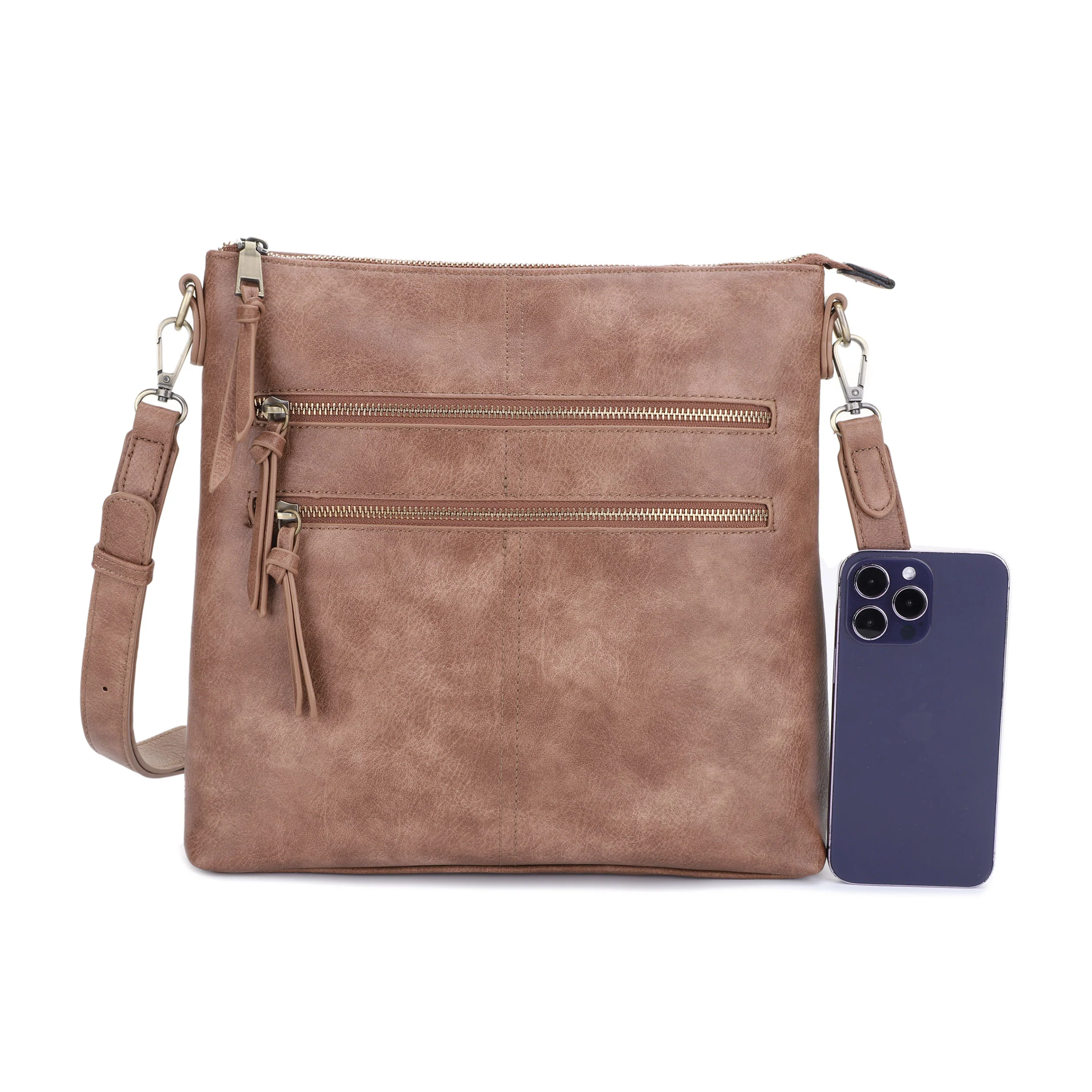 Southport Concealed Carry Lock and Key Crossbody - Image 5