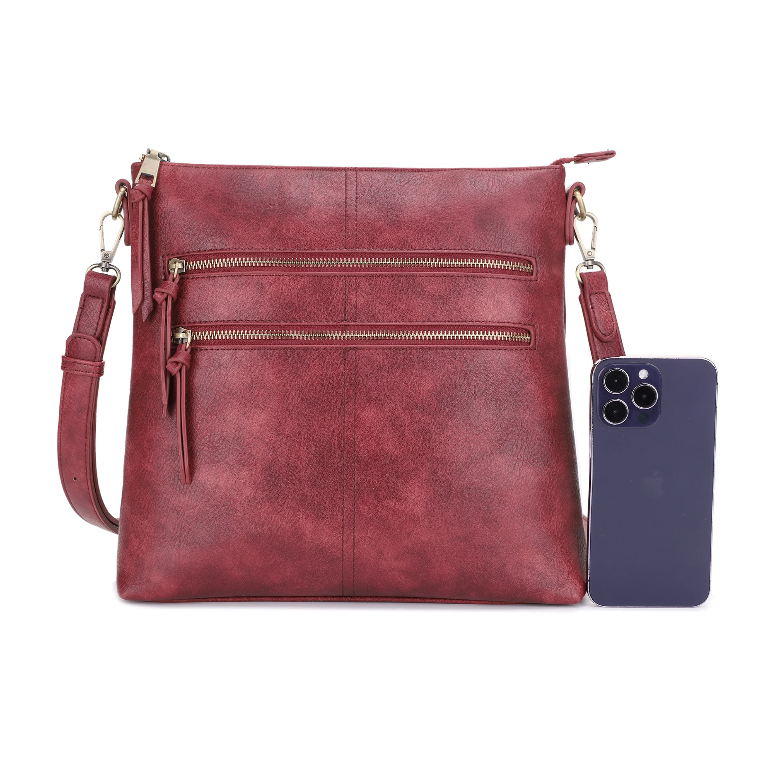 Southport Concealed Carry Lock and Key Crossbody - Image 60