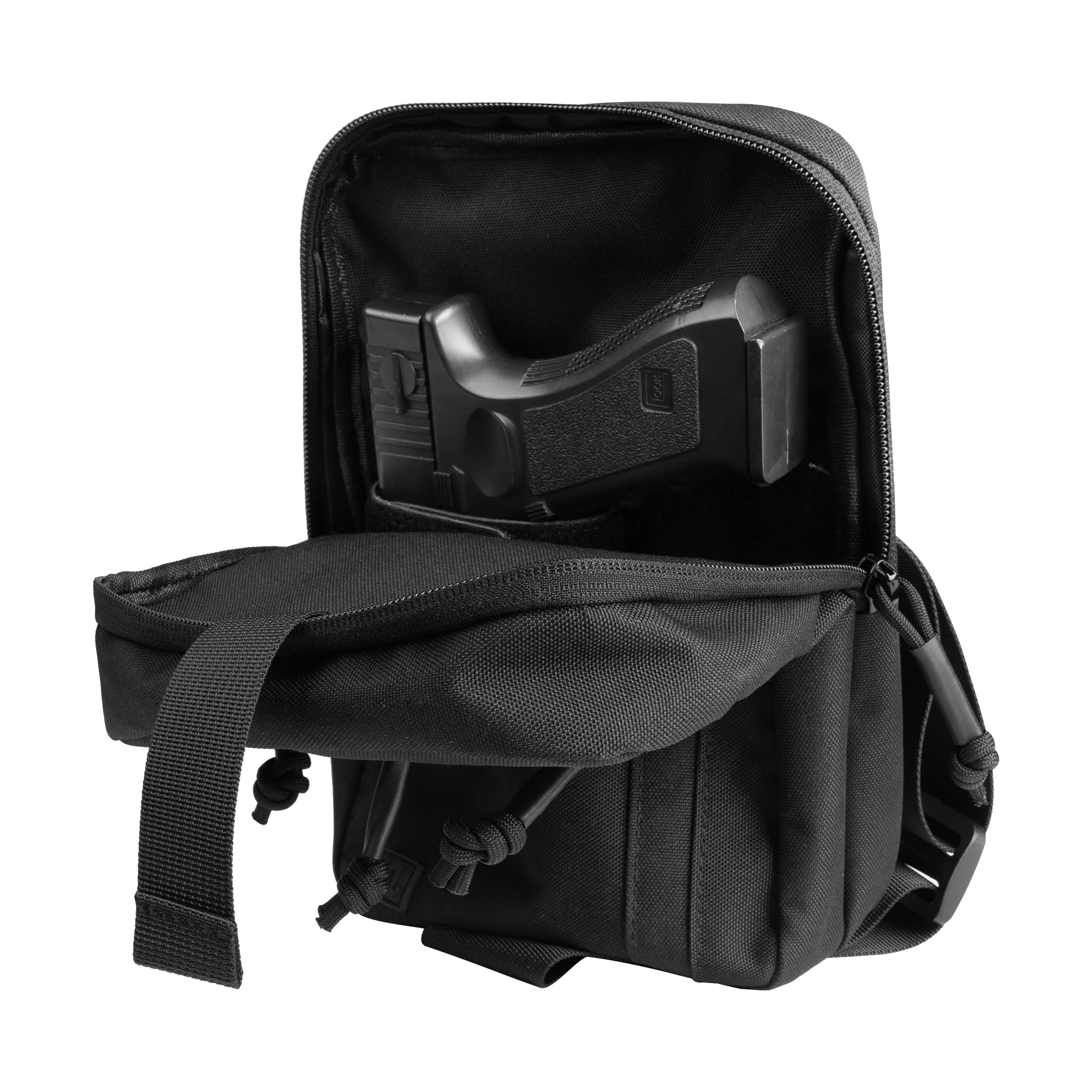 SwiftPack CCW Nylon Sling Bag with Quick-Draw Function - Image 11